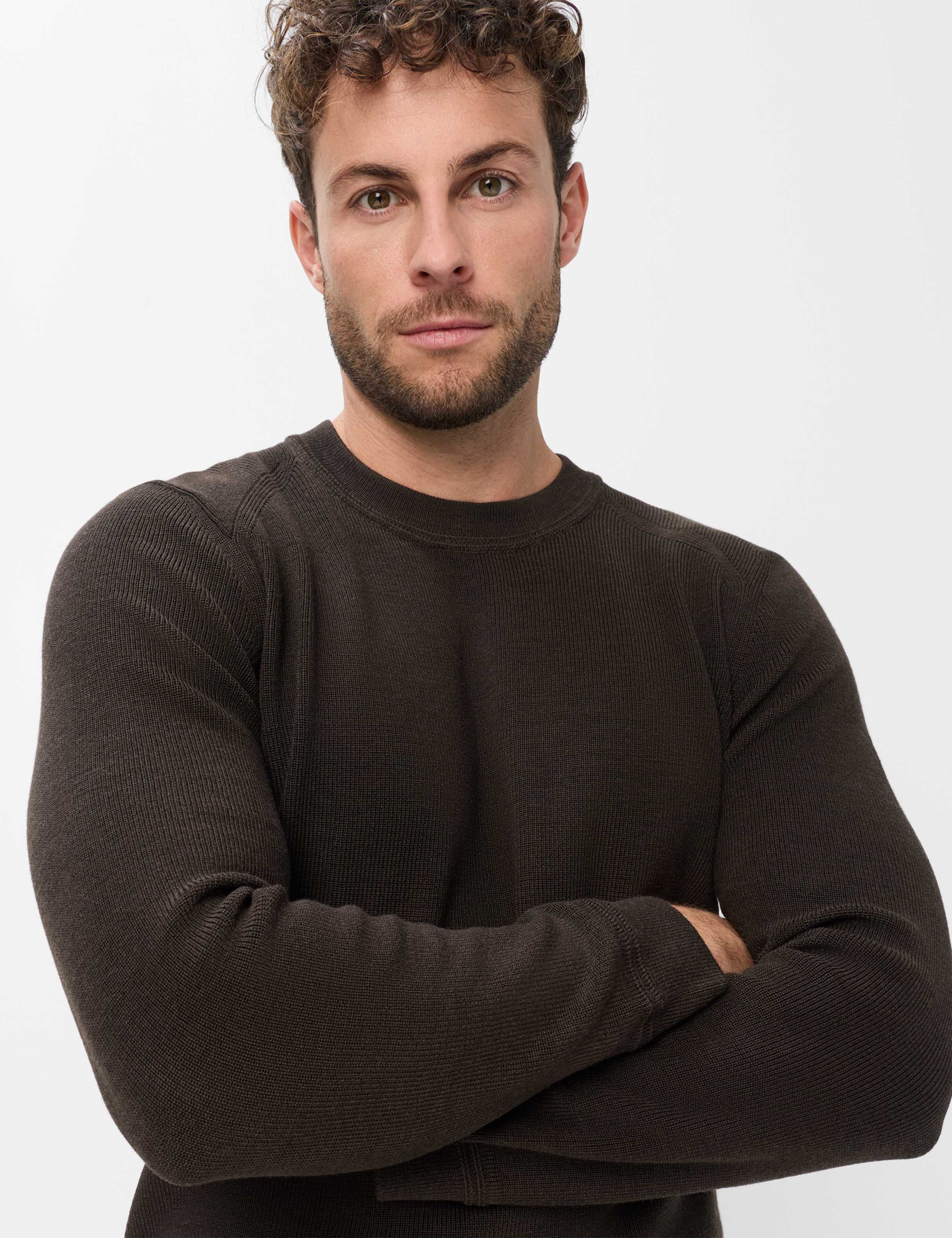 Homme Style ROY Marron Foncé  Détail 1