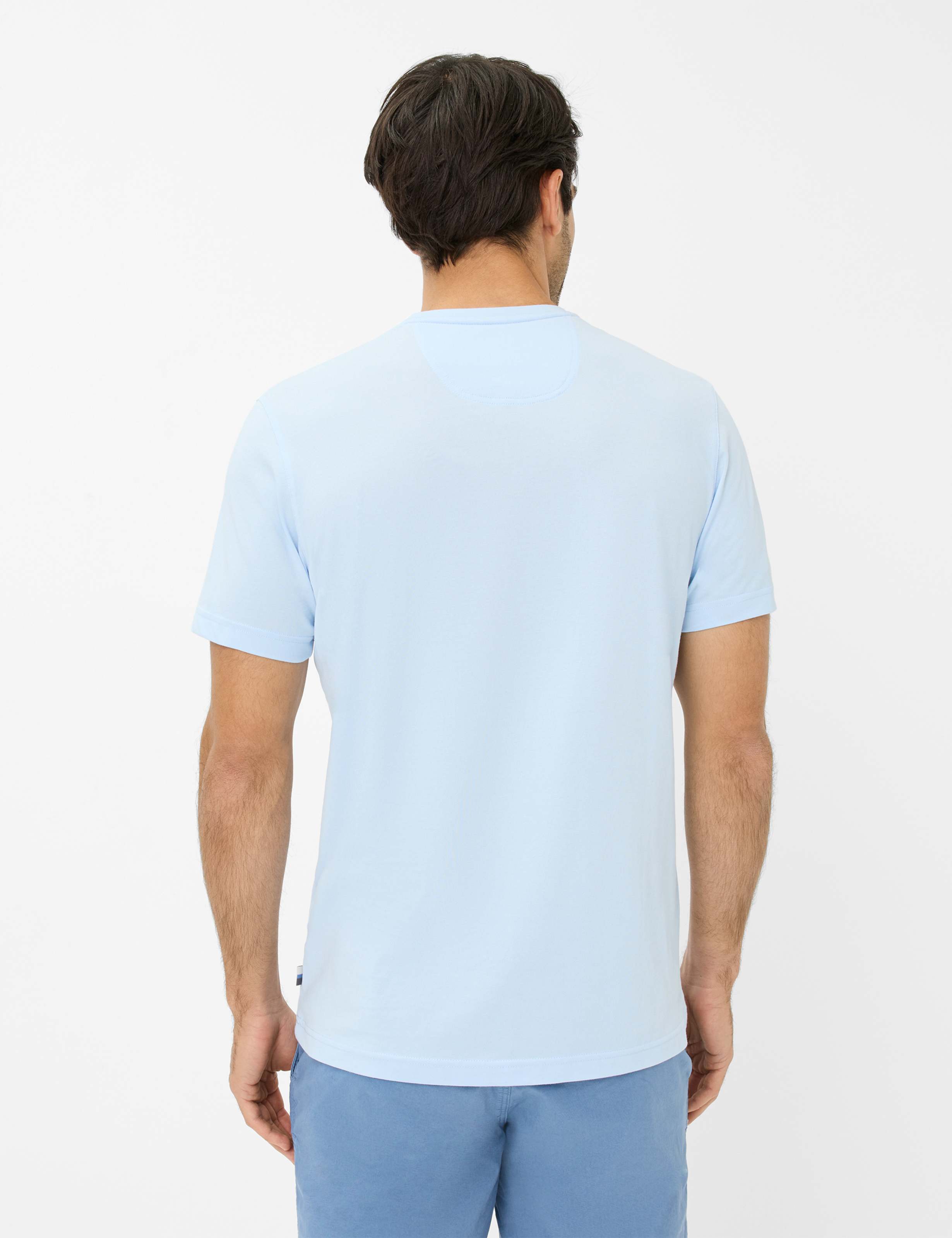 Herren Style TODD Hellblau  Model Rueck