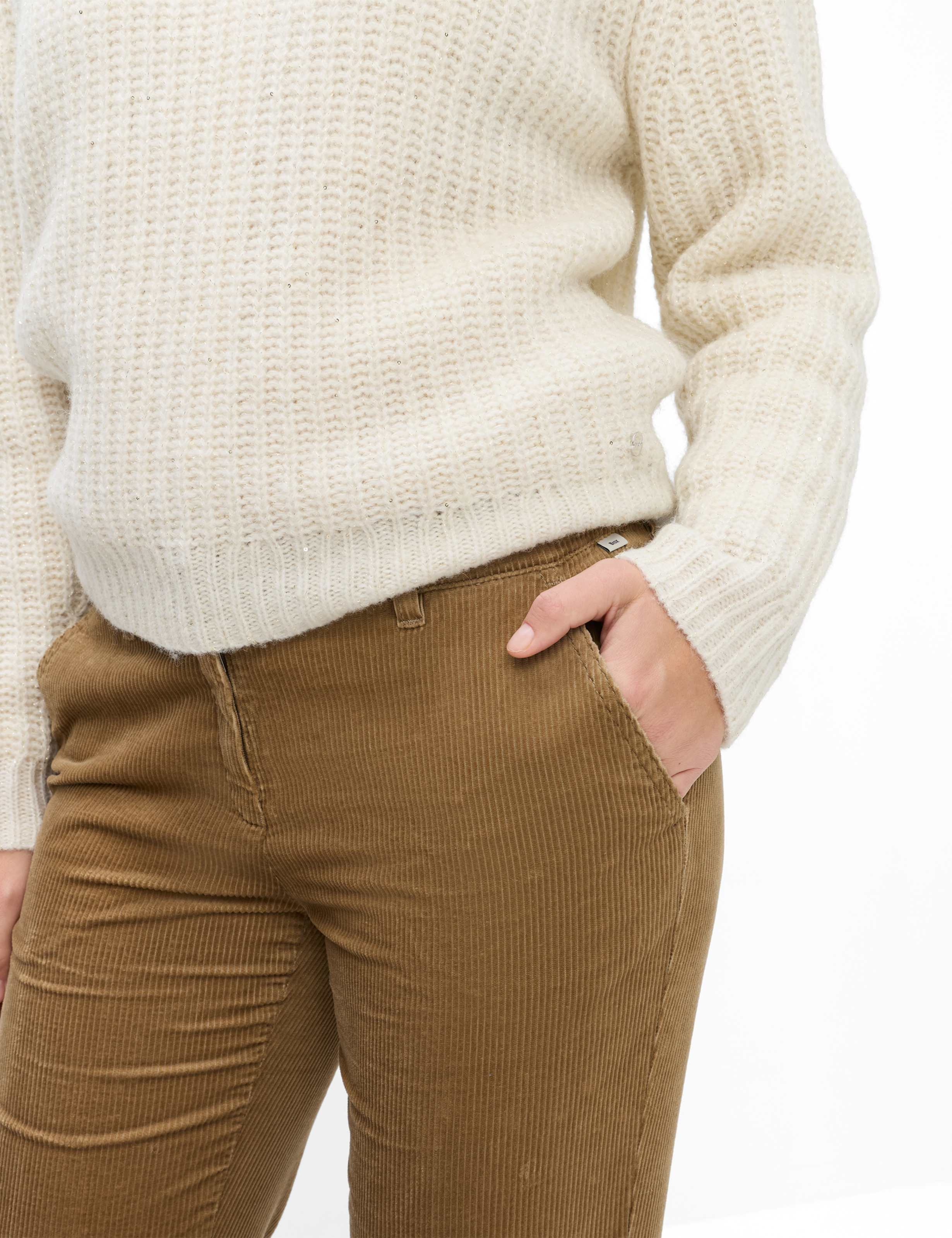 Women Style MARON S Light Brown Regular Fit Detail 2