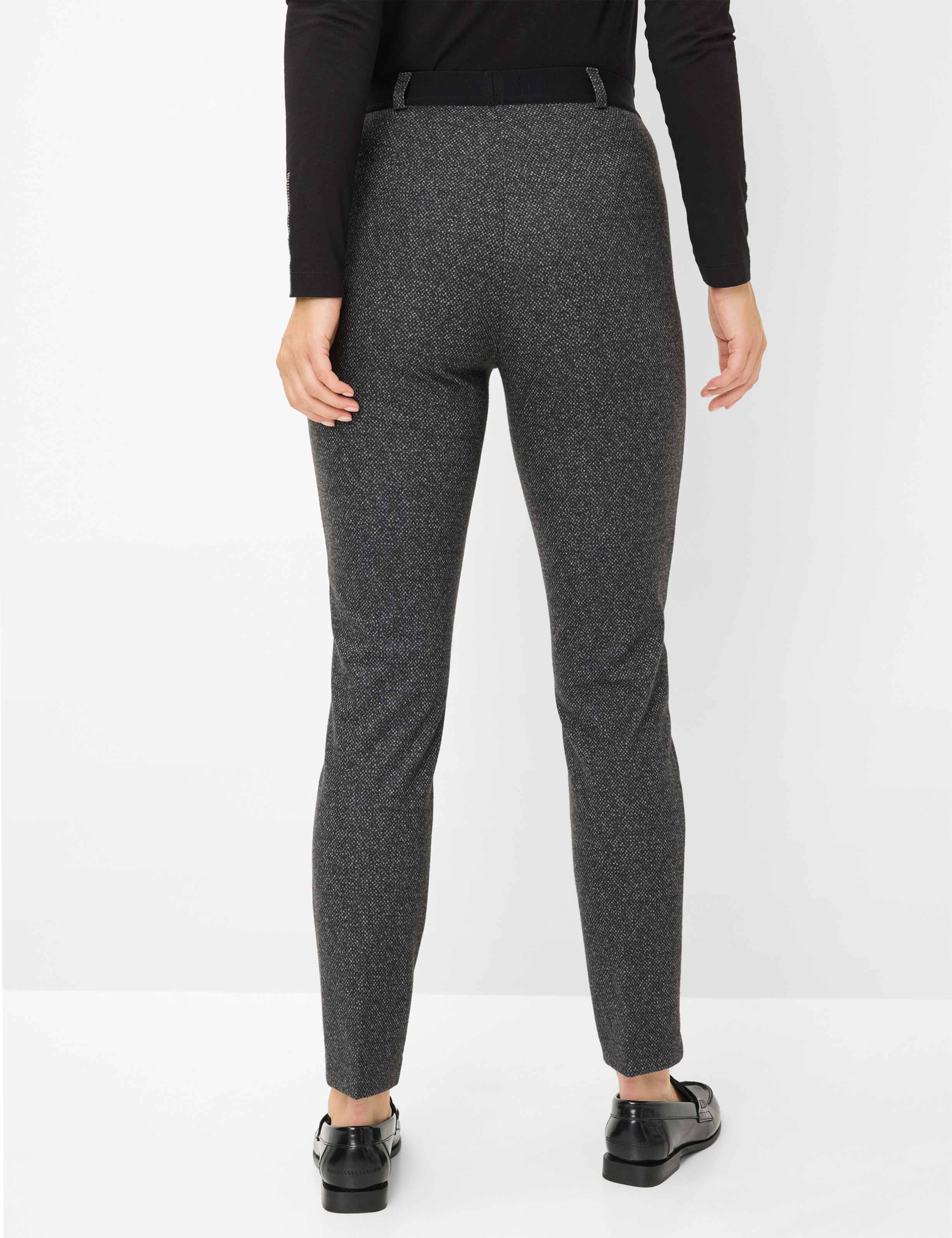 Damen Style LILLYTH Dunkelgrau - Anthrazit Super Slim Fit Model Rueck