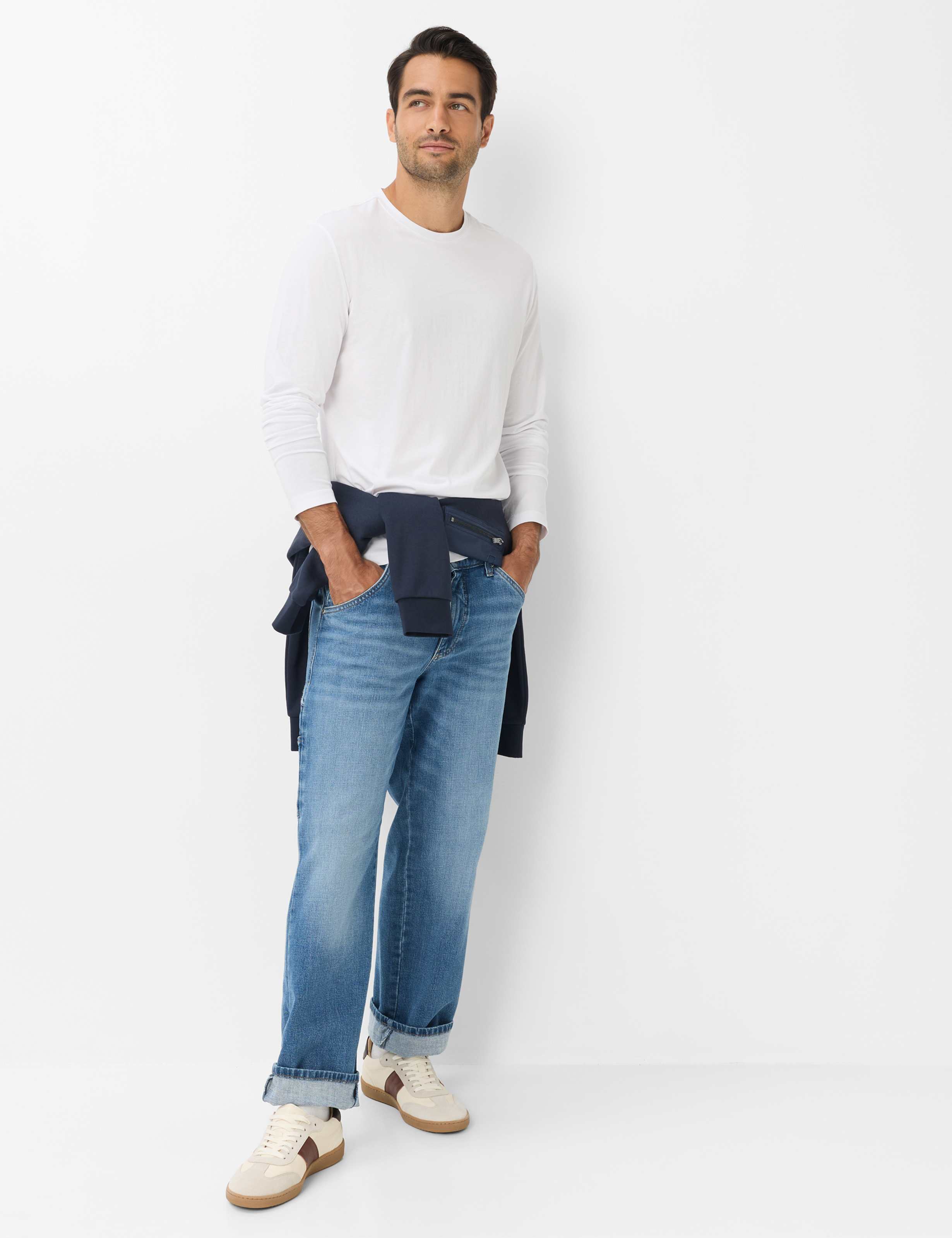 Herren Style TIMON Weiß  Model Outfit