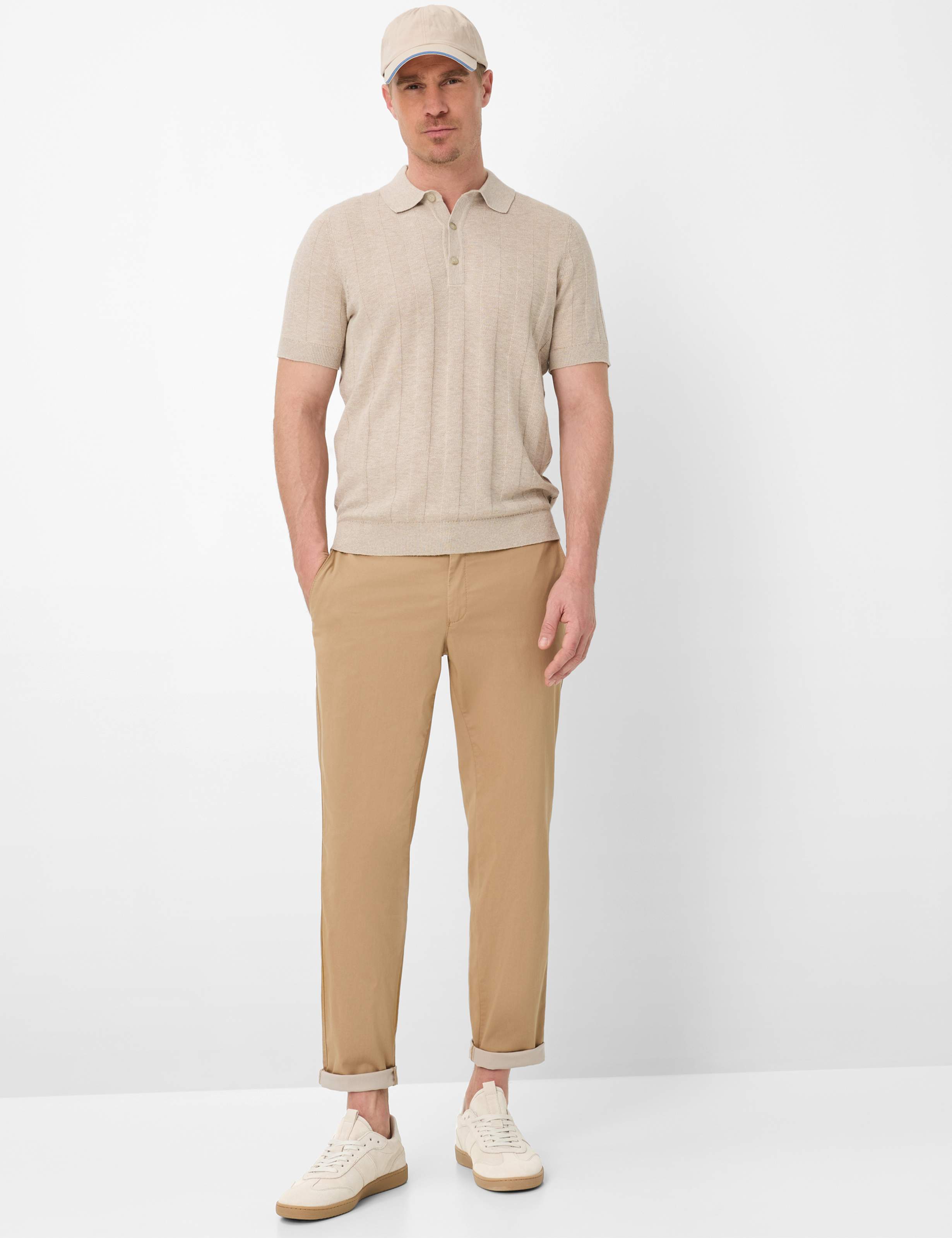 Herre Style PASCAL Beige  Model Outfit