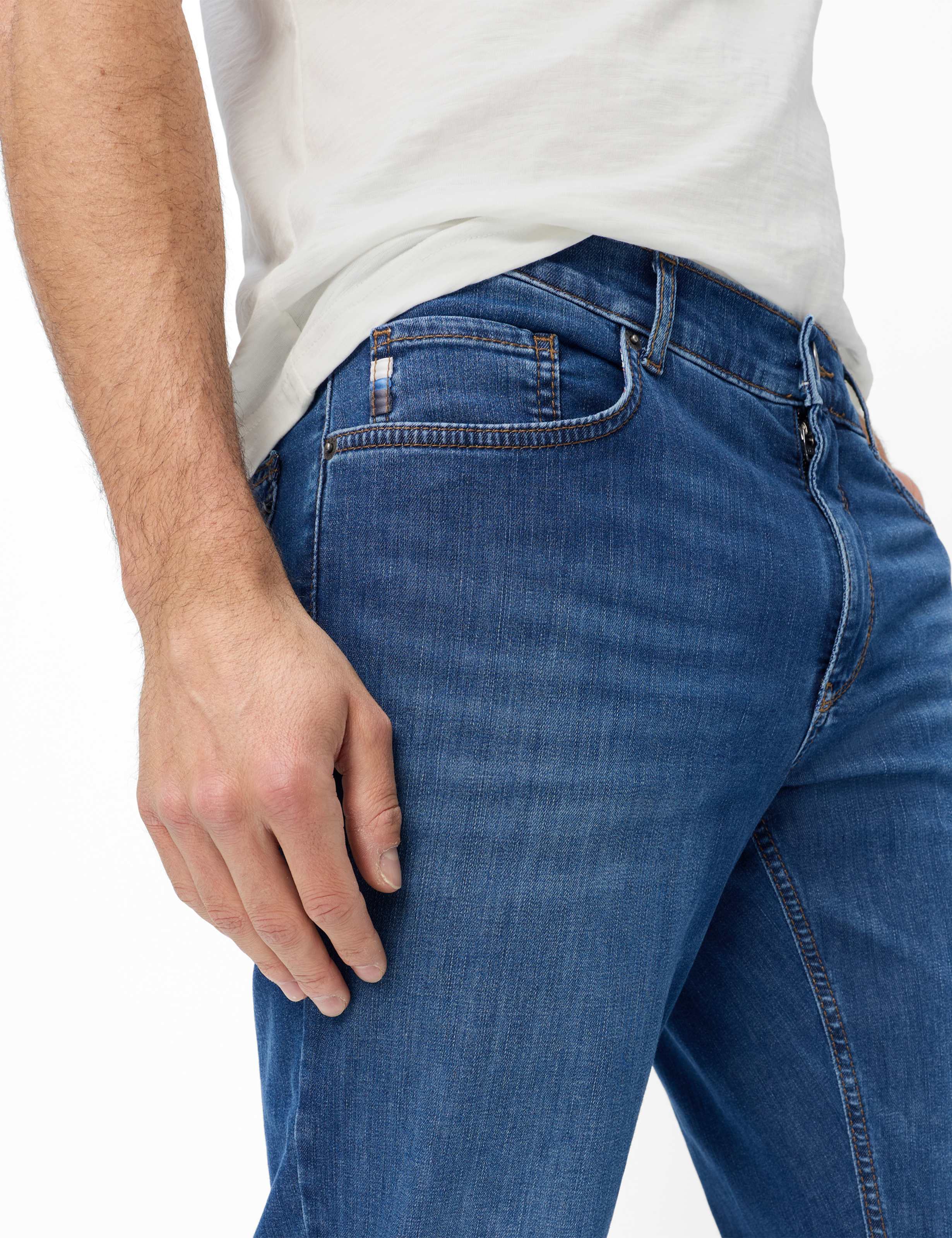 Homme Style COOPER Denim Bleu Regular Fit Détail 2