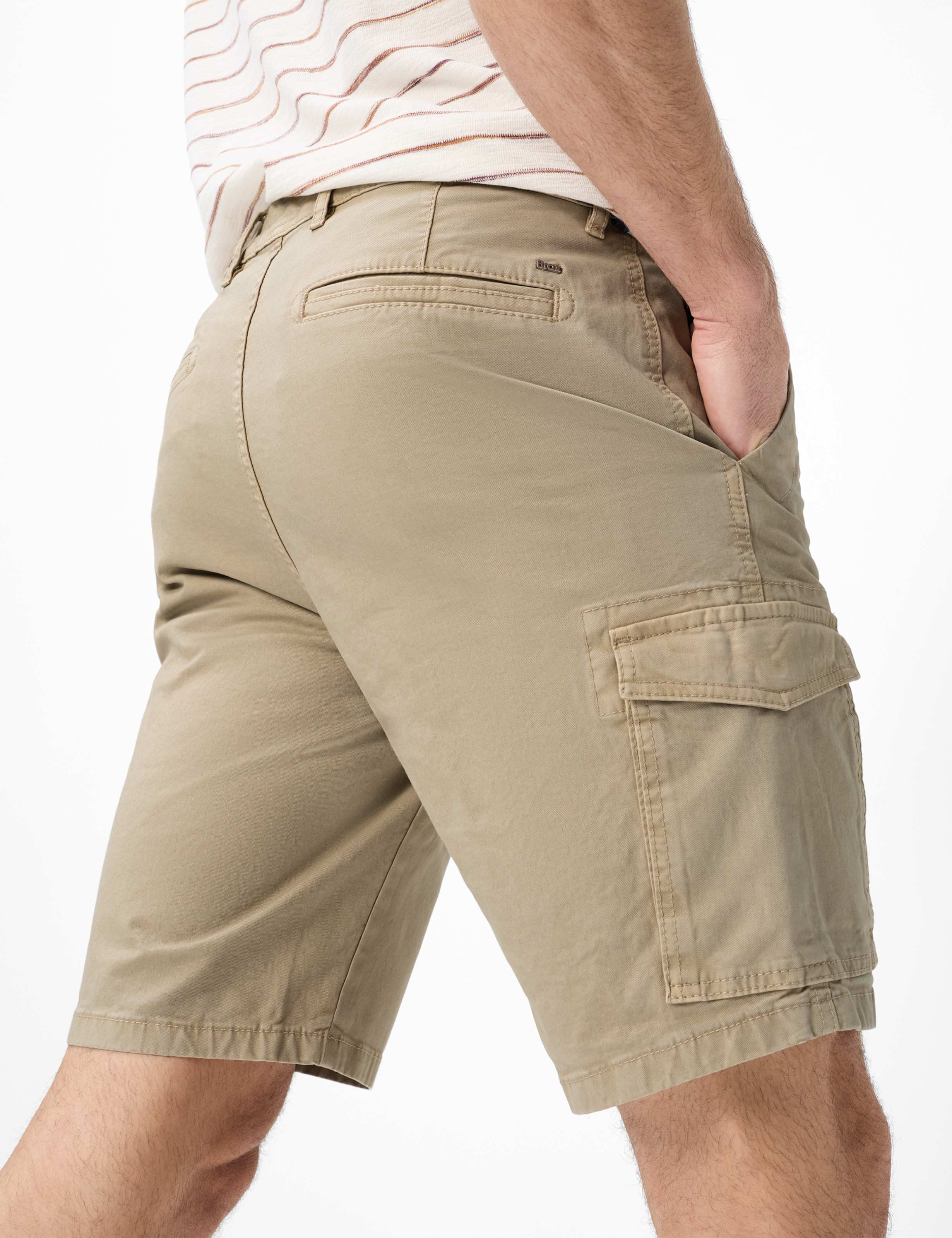 Heren Style BRAZIL Lichtbruin Regular Fit Detail 2