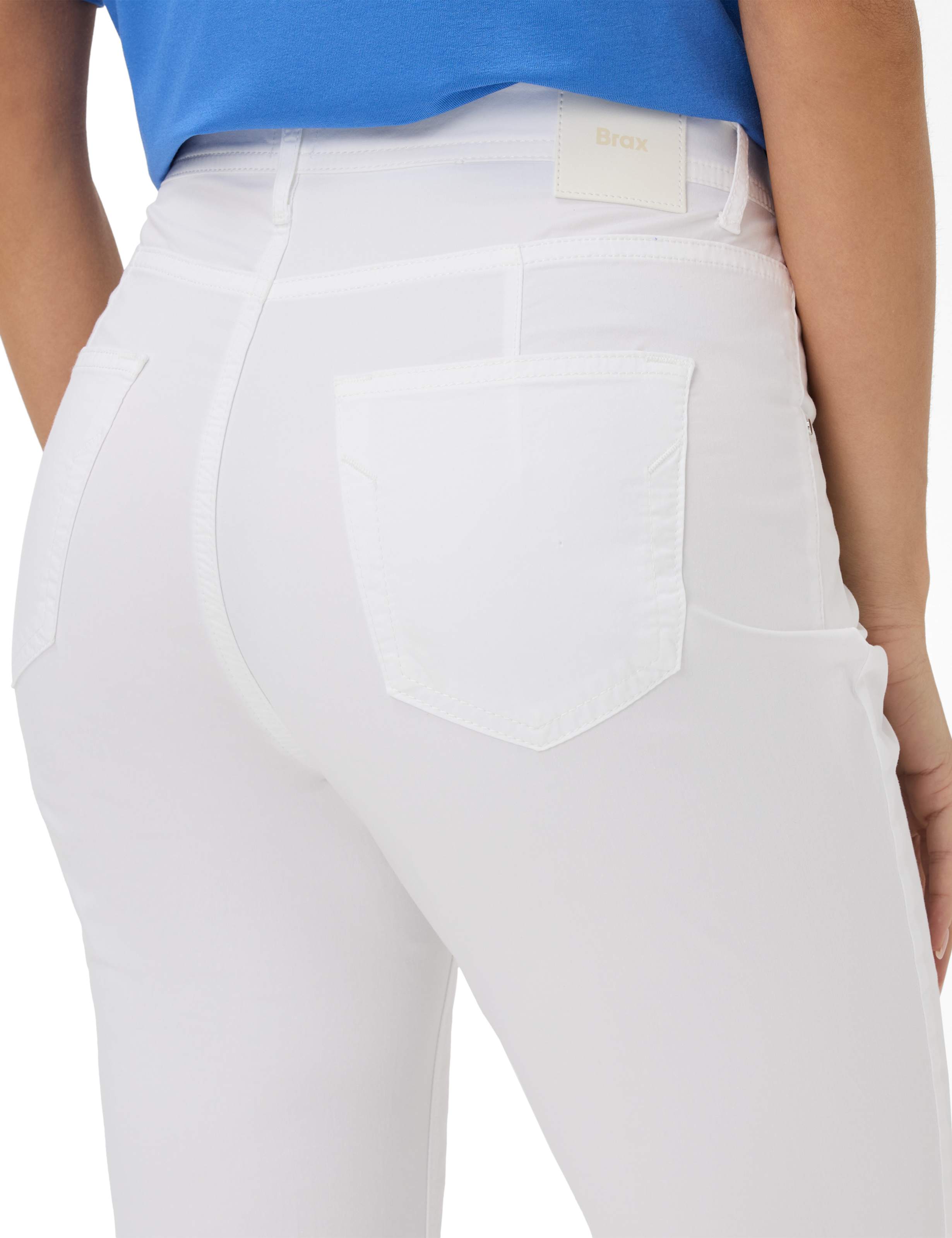 Femme Style MARY S Blanc Regular Fit Détail 2