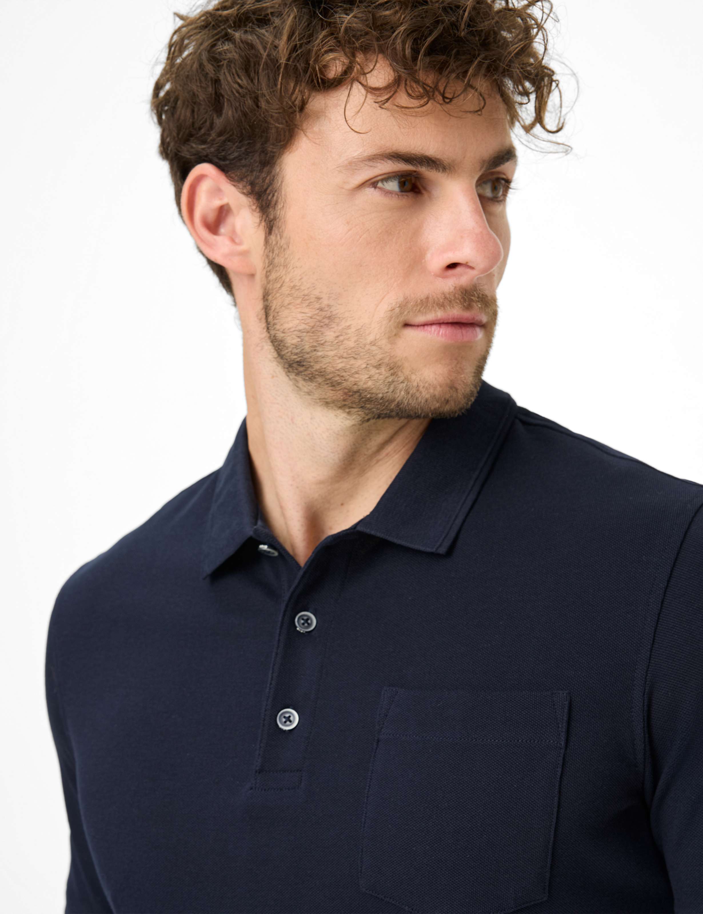 Homme Style PETE Bleu Foncé  Détail 2