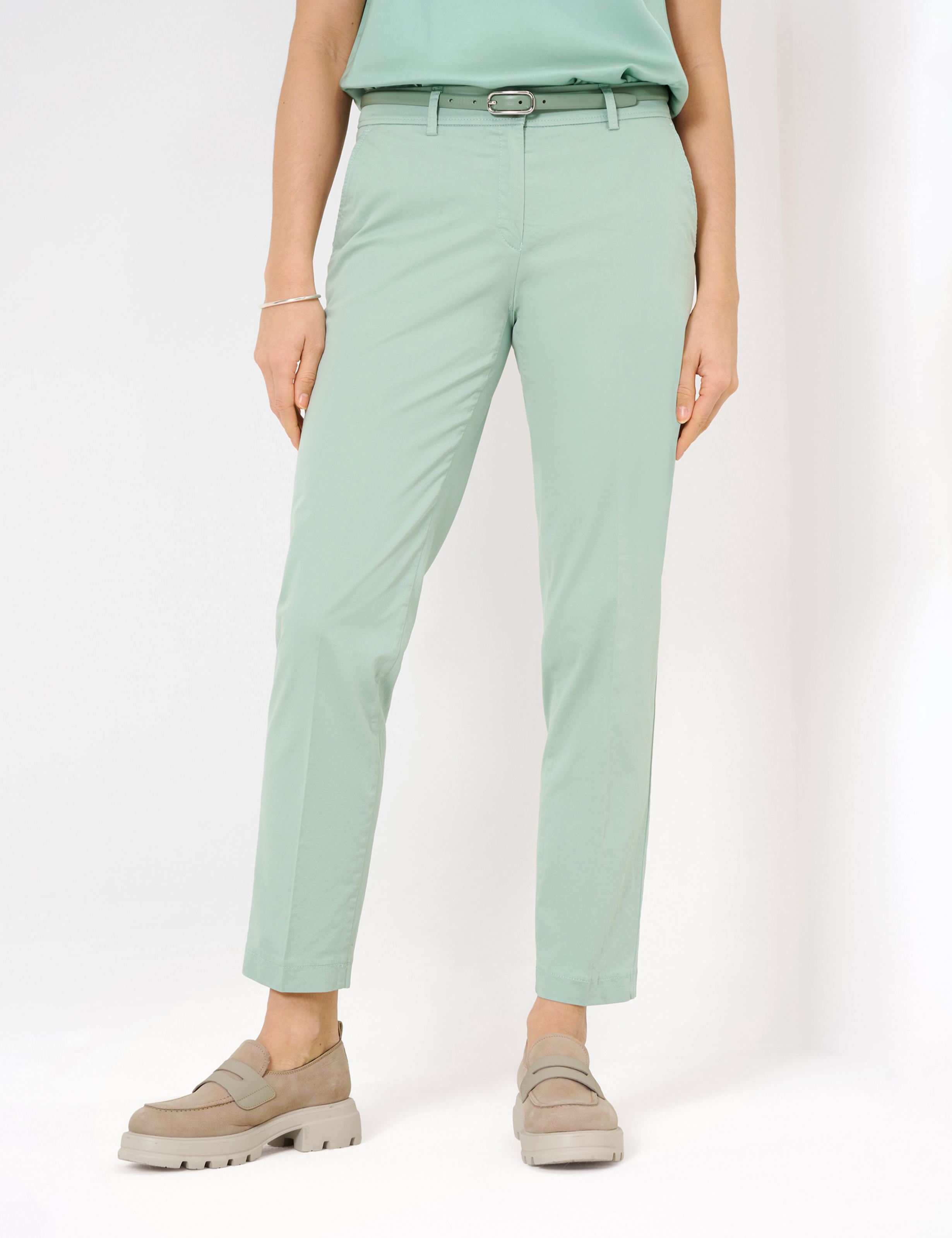 Women Style MARON S MINT Regular Fit Model Front