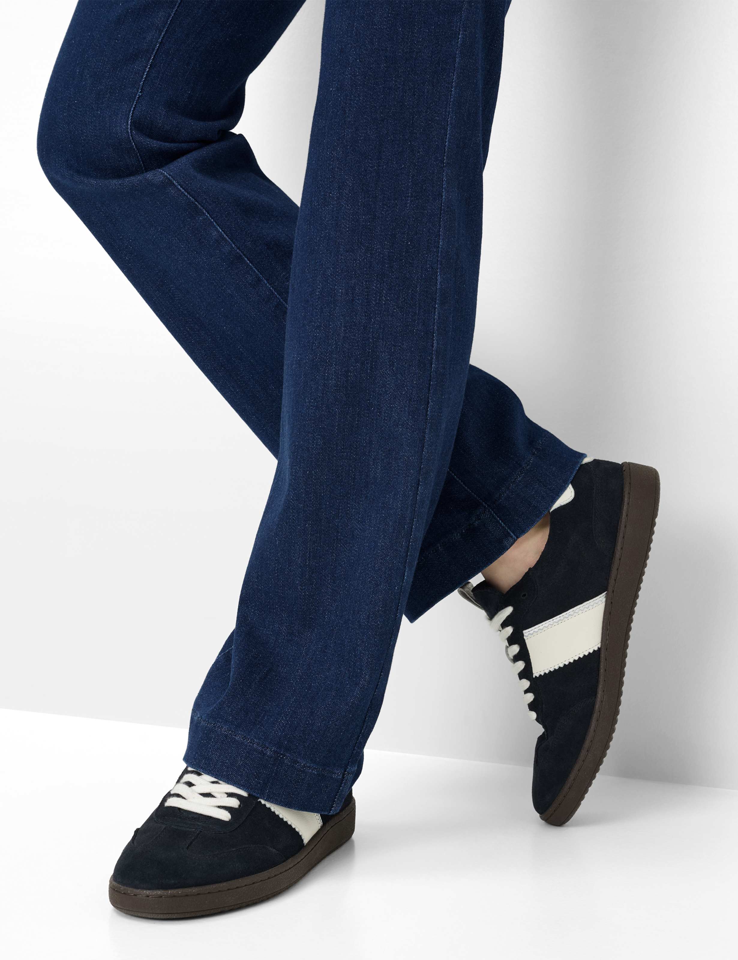 Dame Style MARY BOOT Denim Mørkeblå Regular Fit Detalje 2