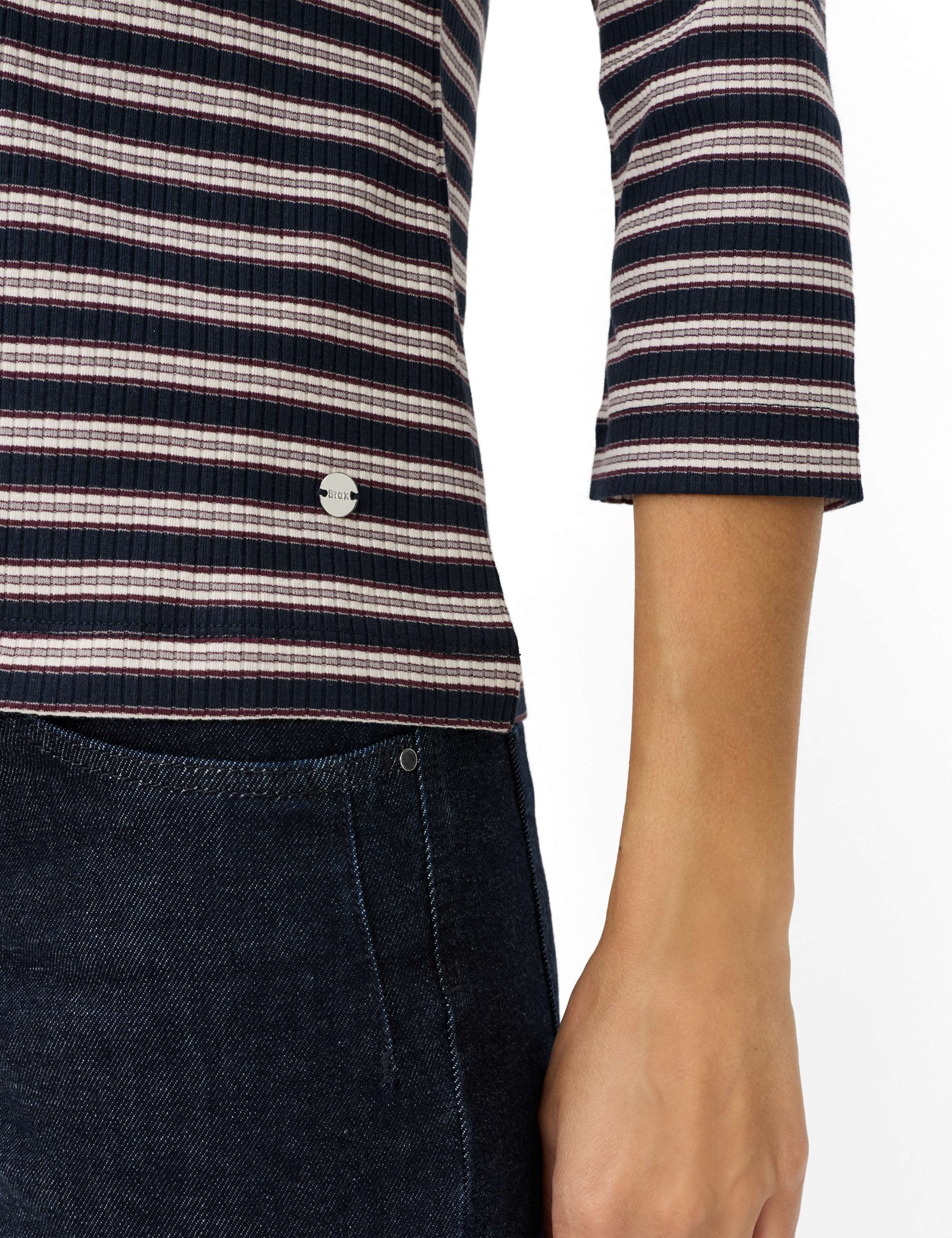Femme Style CLEO M Bleu Foncé  Détail 2