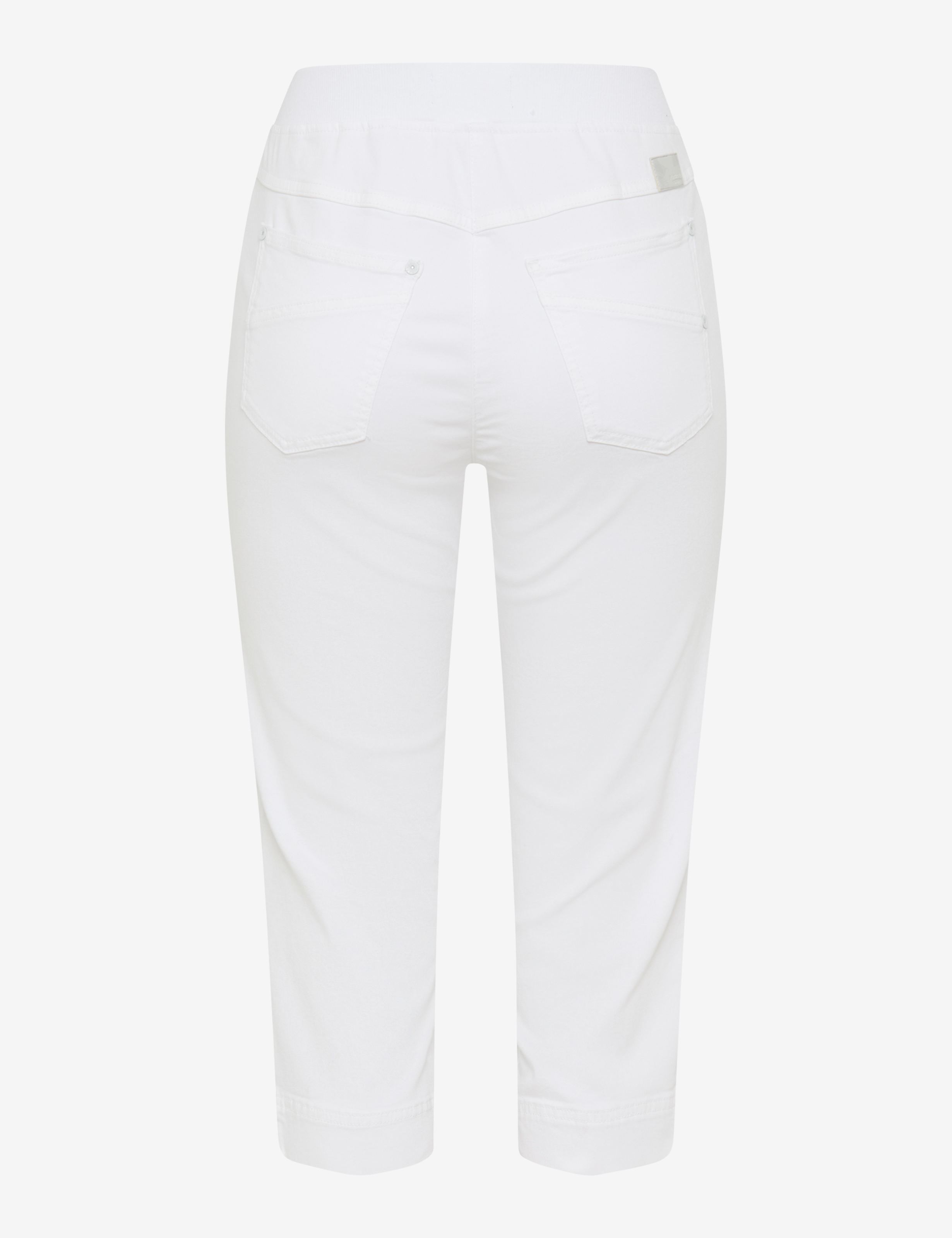 Damen Style PAMINA CAPRI Denim Weiß Slim Fit Freisteller Rueck