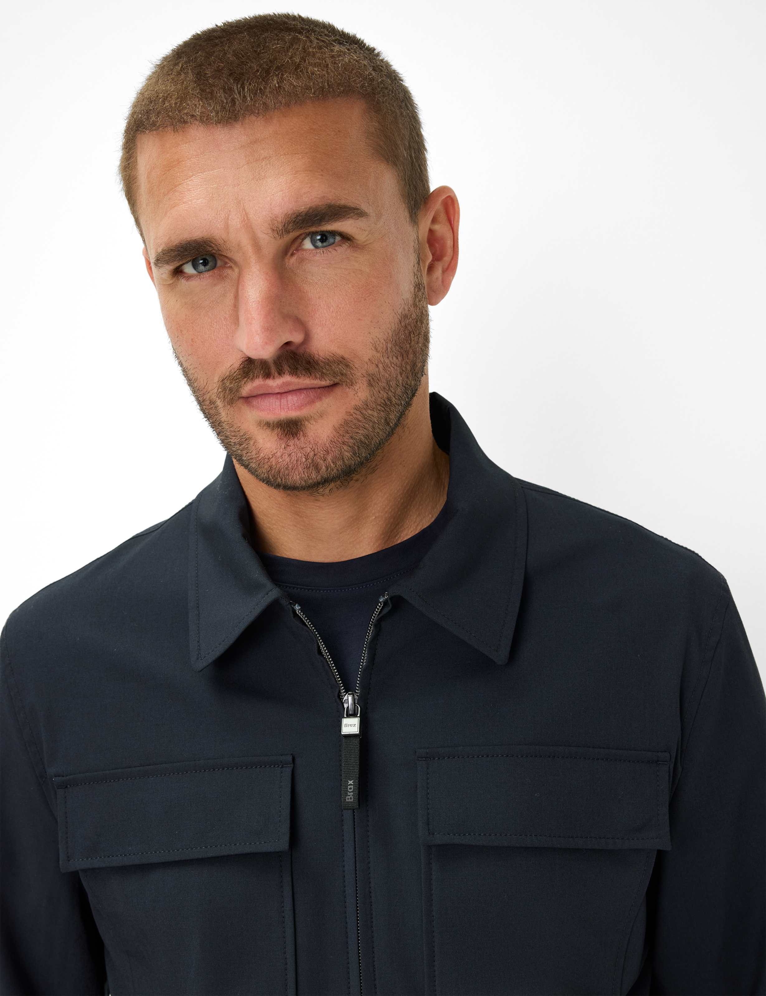 Herren Style RENZO Dunkelblau  Detail 2