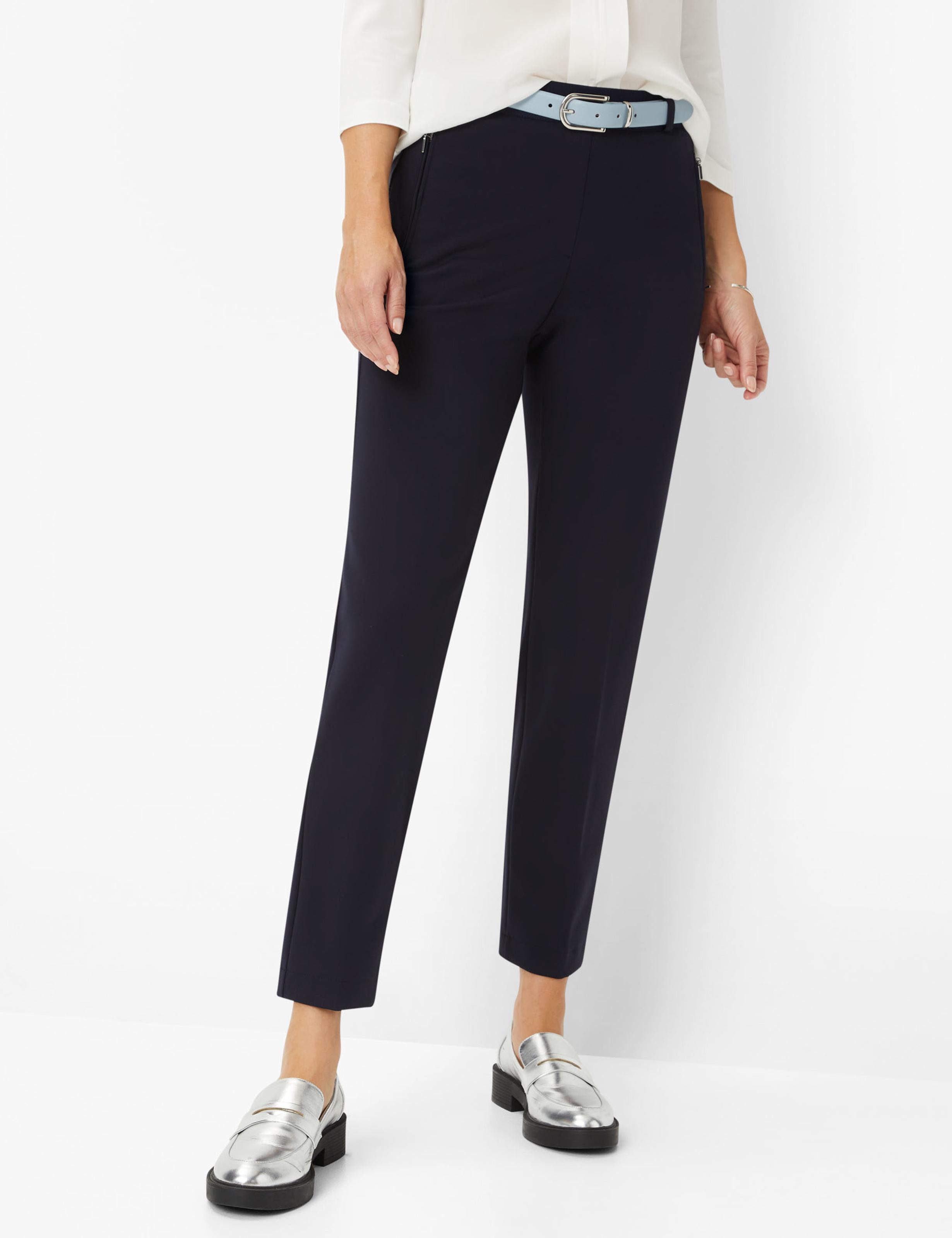 Artikel klicken und genauer betrachten! - Jersey: Schlupfhose im Comfort Plus Fit | im Online Shop kaufen