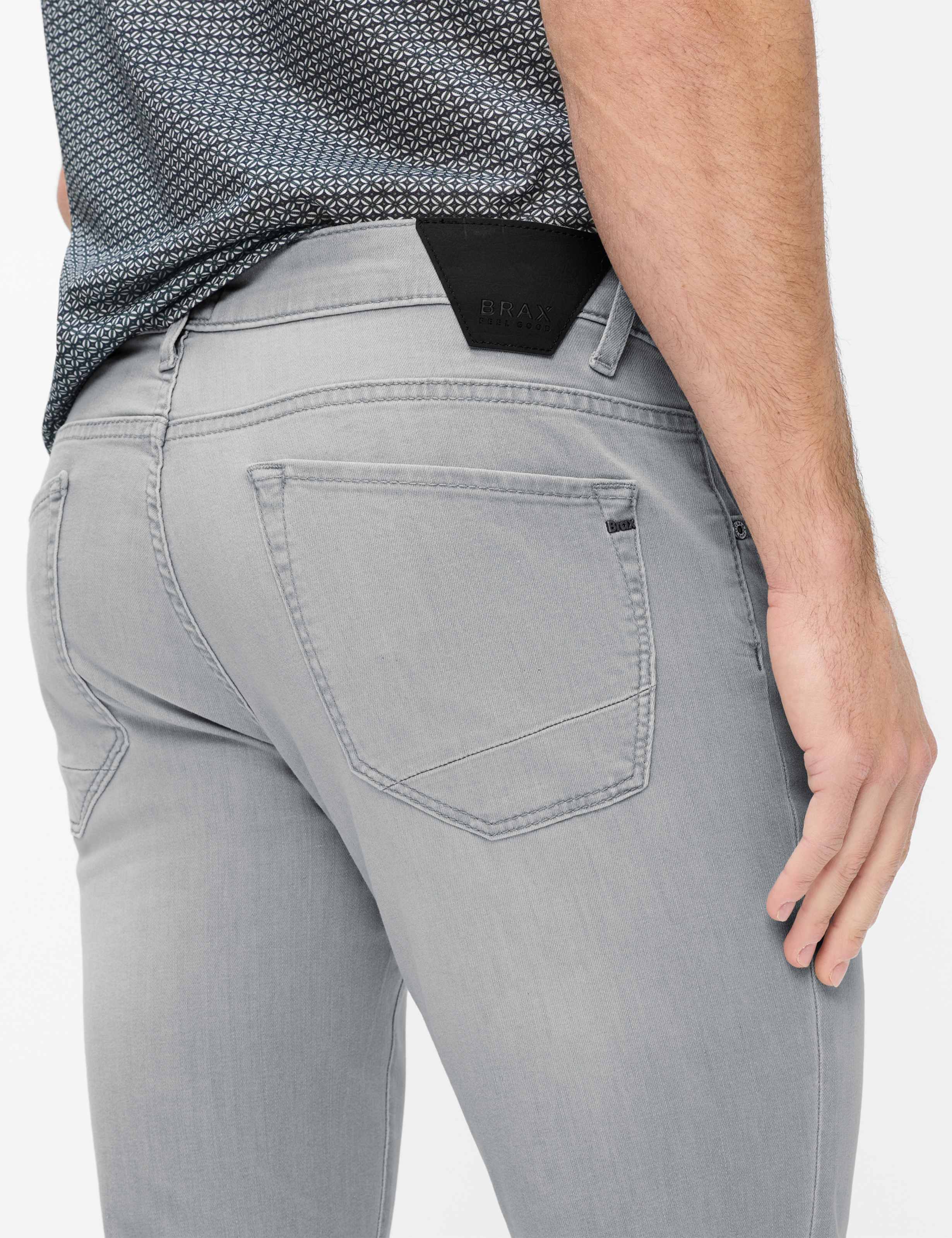 Herren Style CHUCK Denim Grau Modern Fit Detail 2