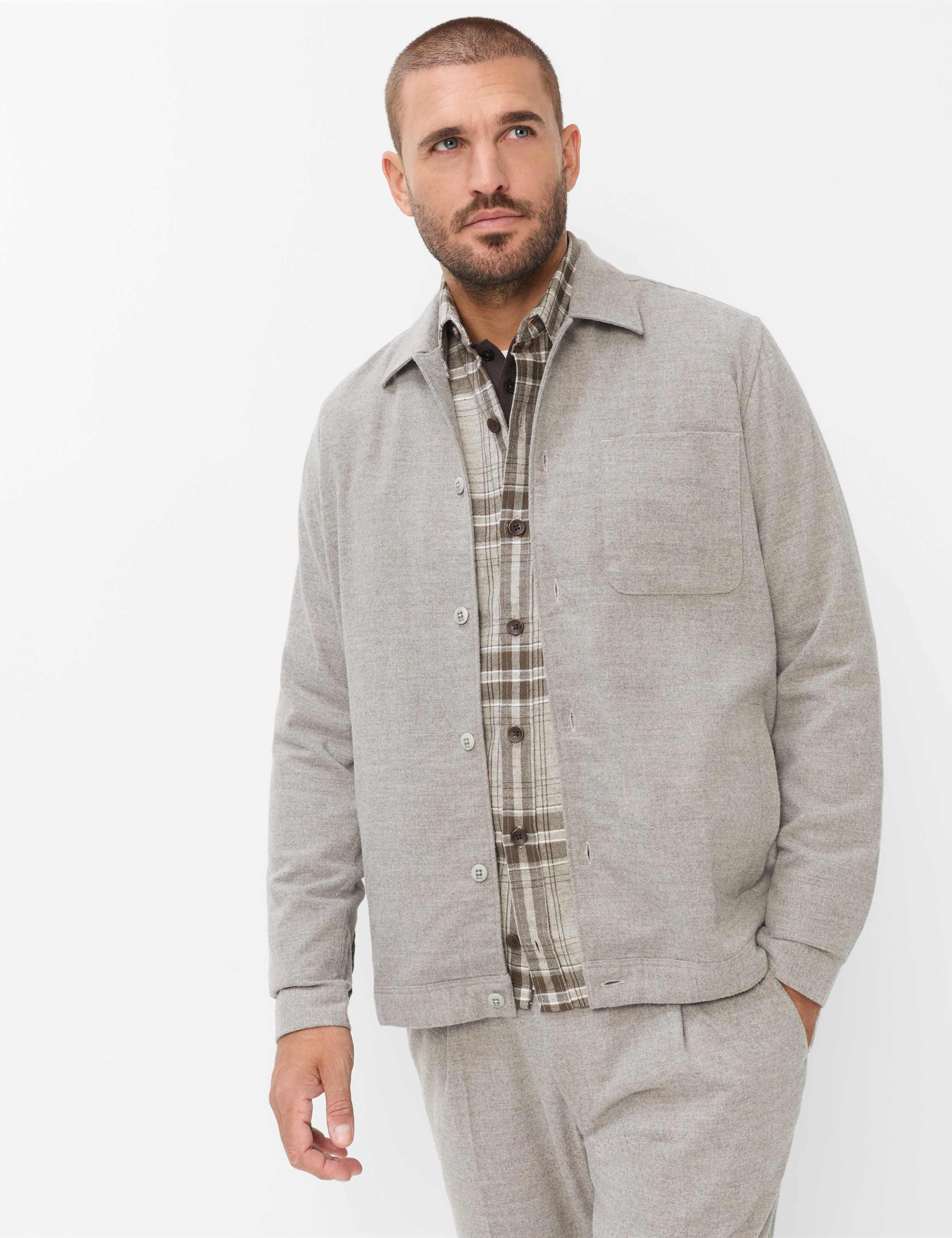 Beigetöne, Herren, Style LUCA, MODEL_FRONT_ISHOP