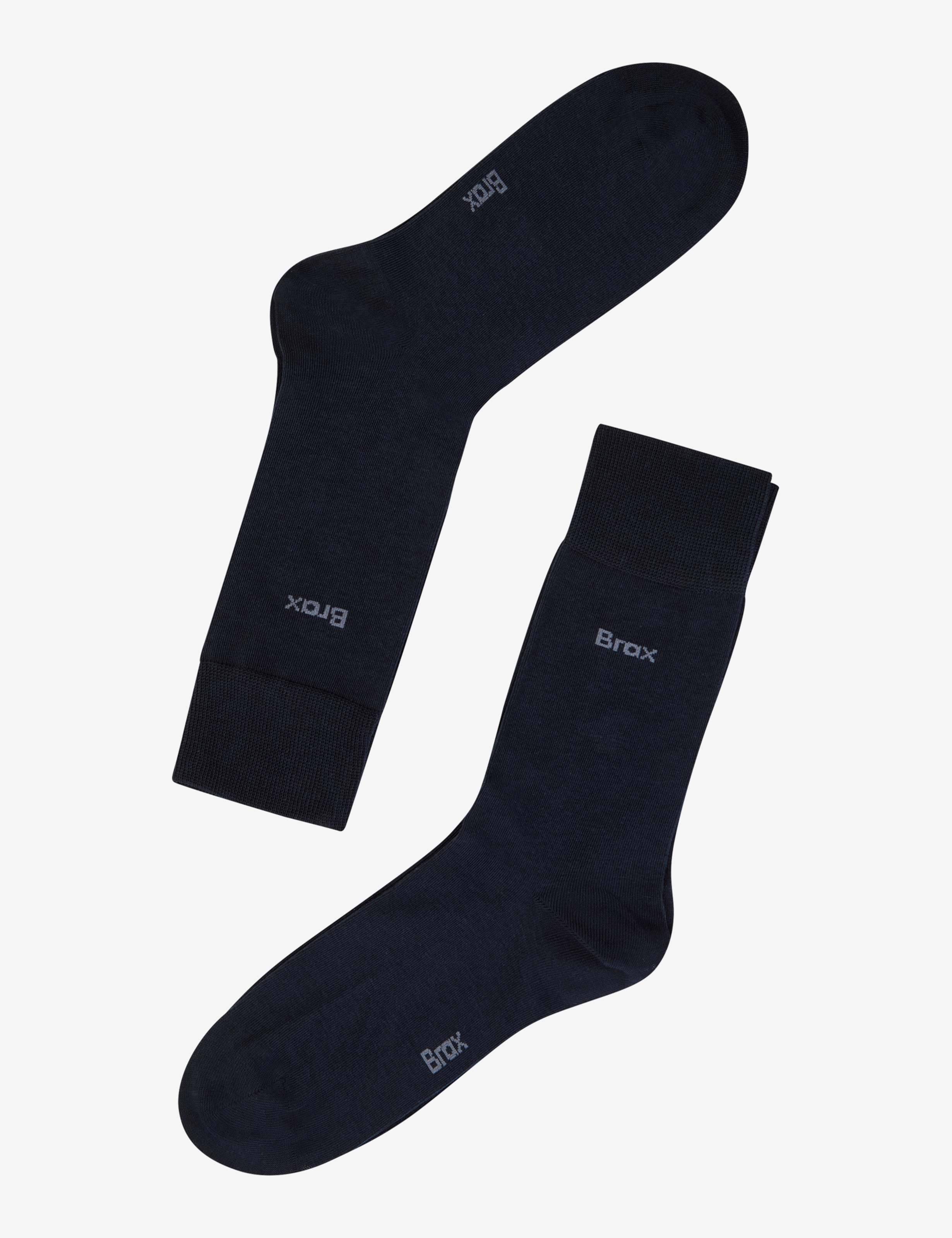 Herren Style 2ER HERRENSOCKEN Dunkelblau  Freisteller Rueck