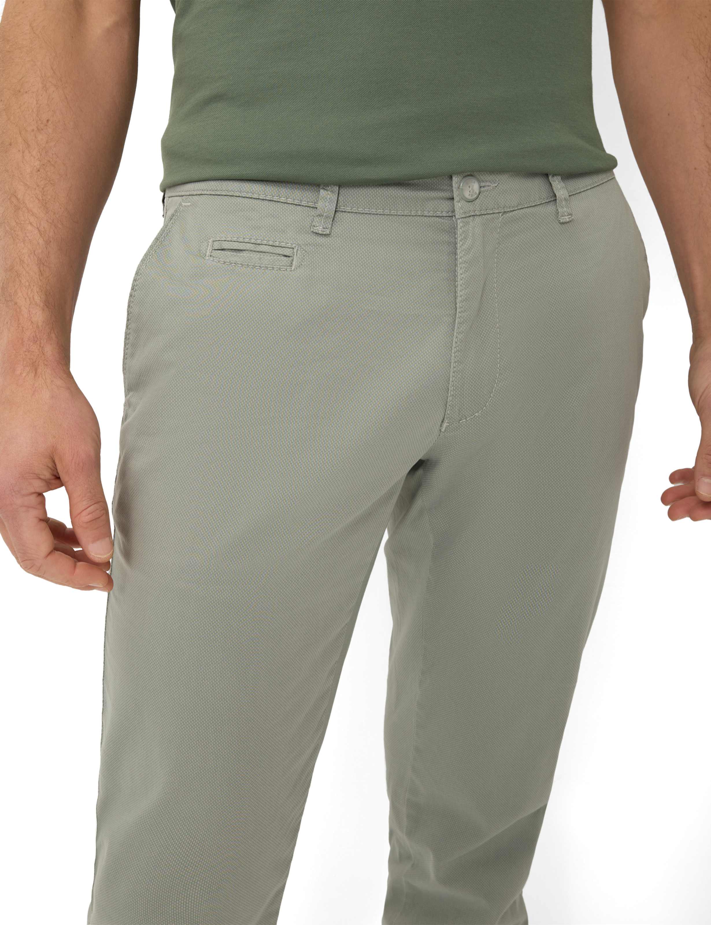 Men Style FABIO Green Modern Fit Detail 2