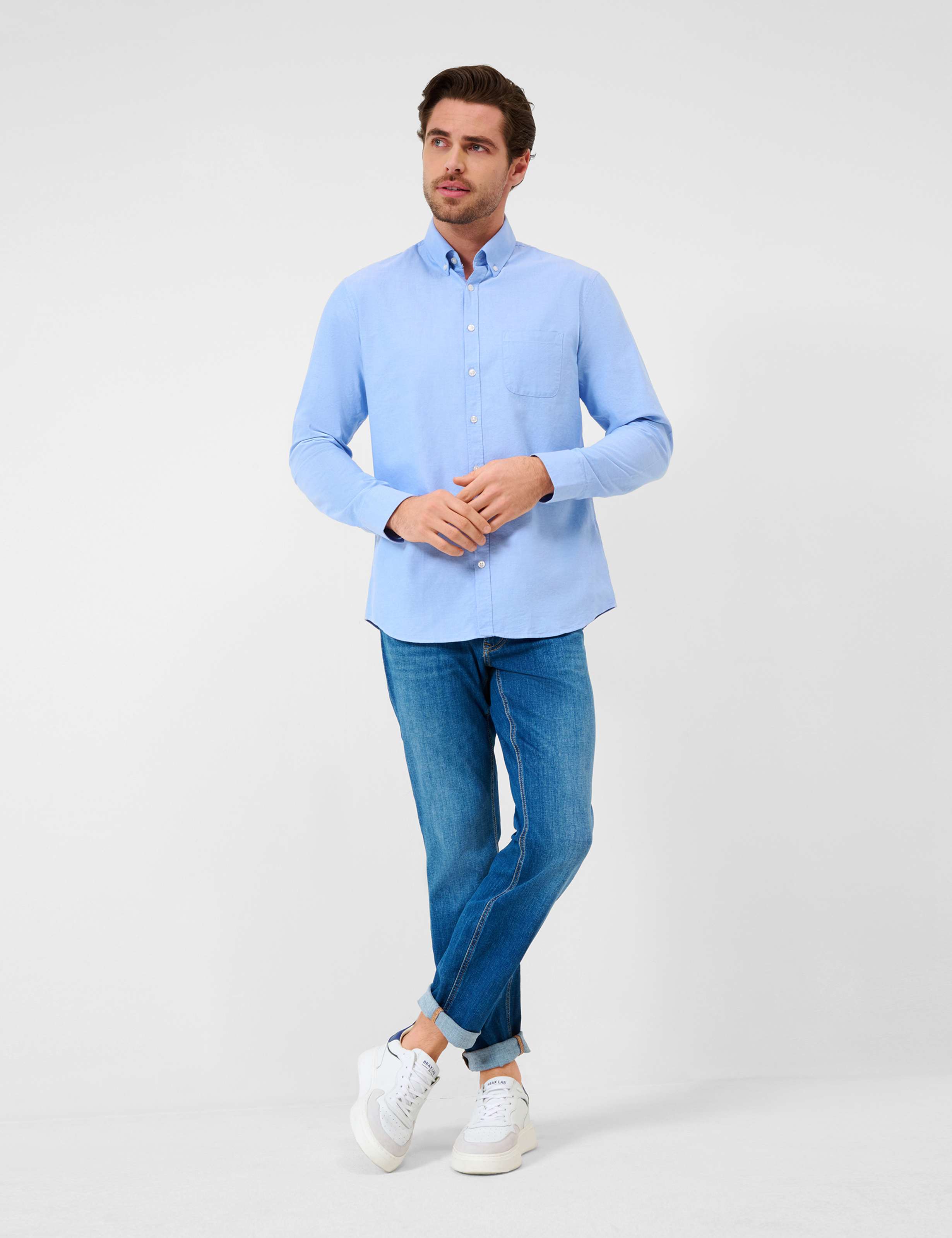 Men Style DANIEL Light Blue  Model Outfit