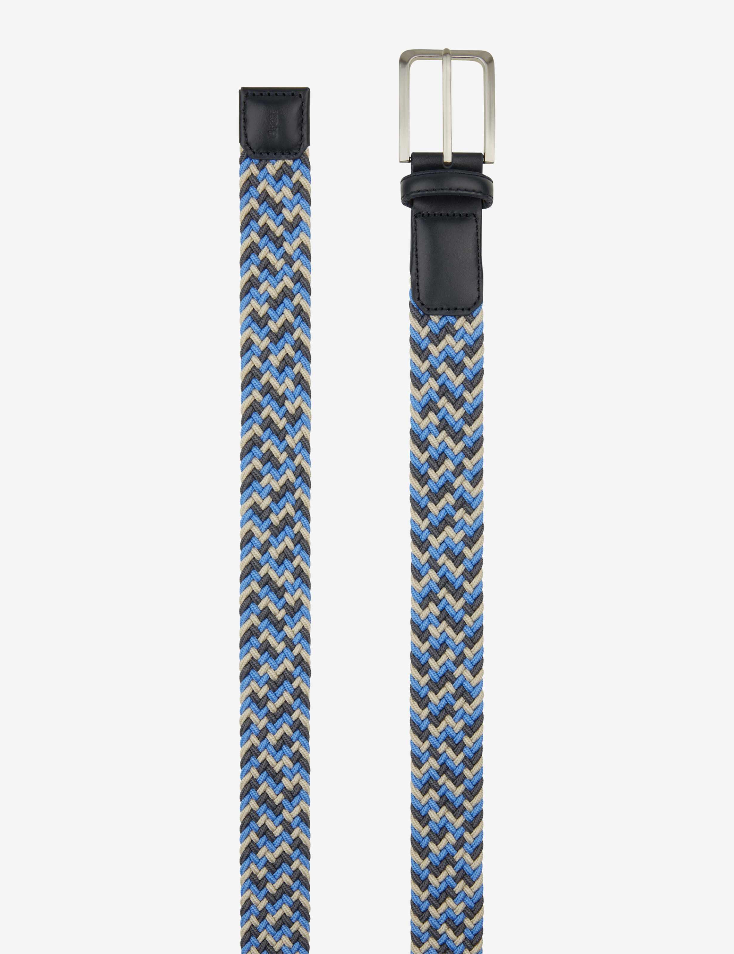 Homme Style CEINTURE POUR HOMME Bleu  Détail 2