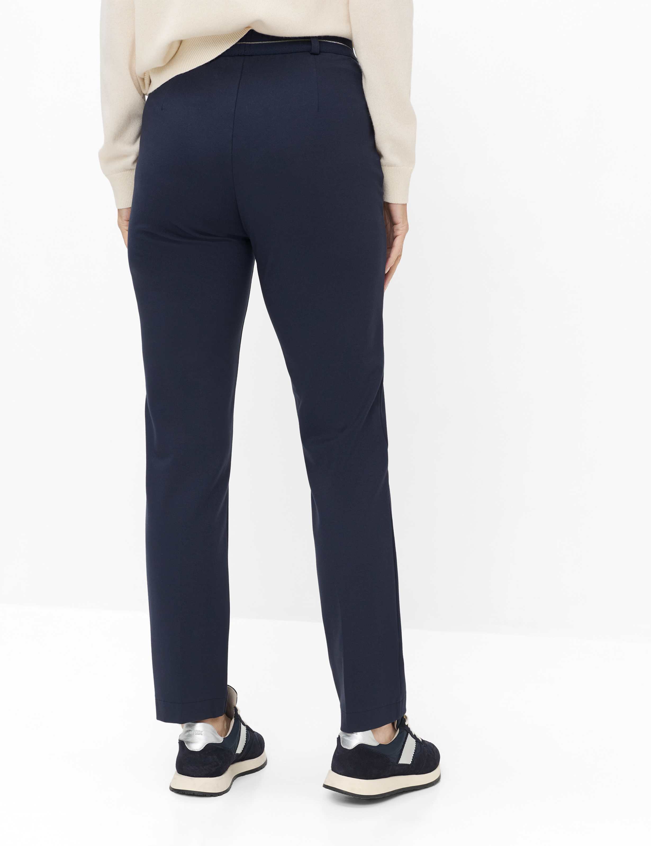 Women Style CILLY Dark Blue Comfort Plus fit Model back