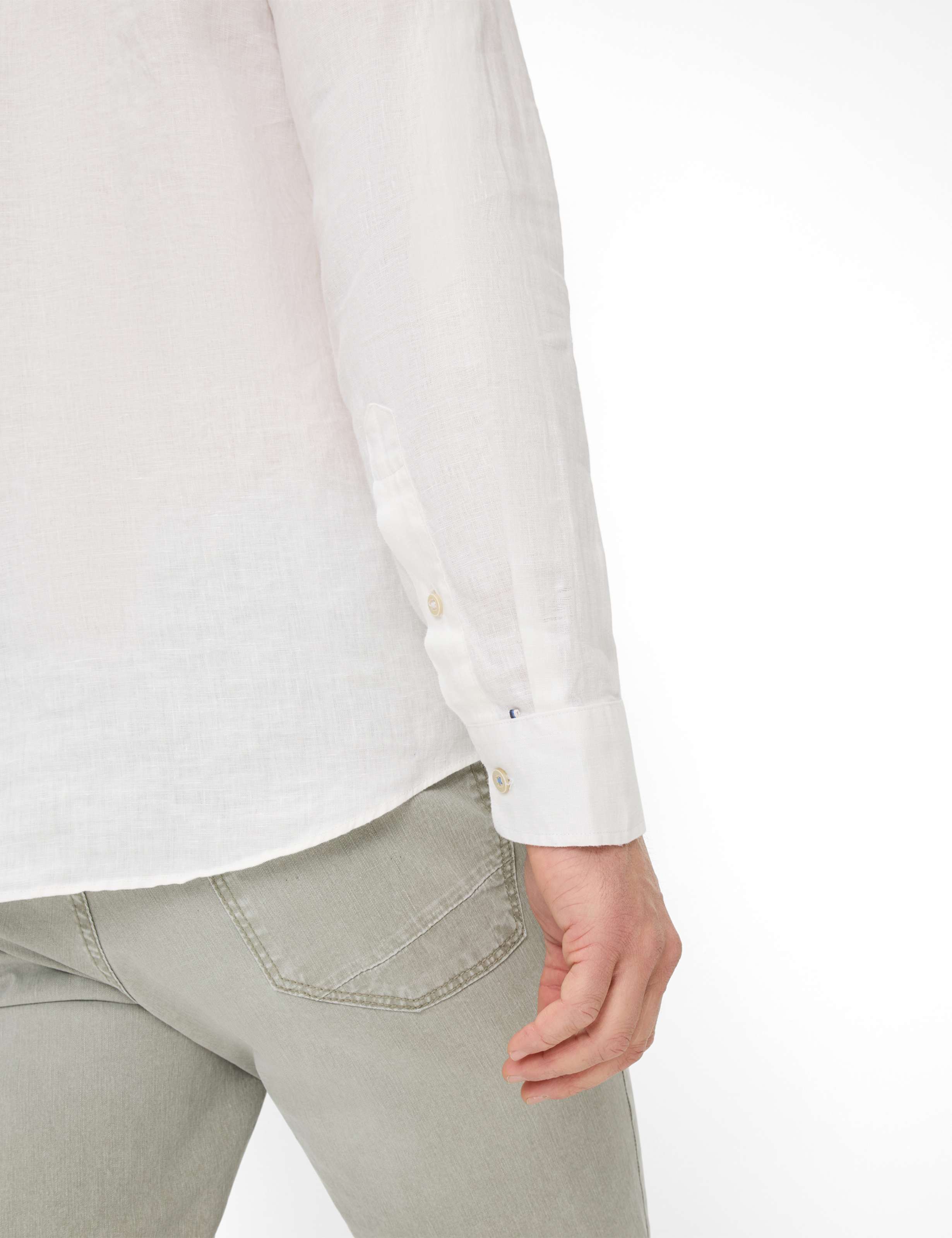 Herren Style DIRK Weiß  Detail 2
