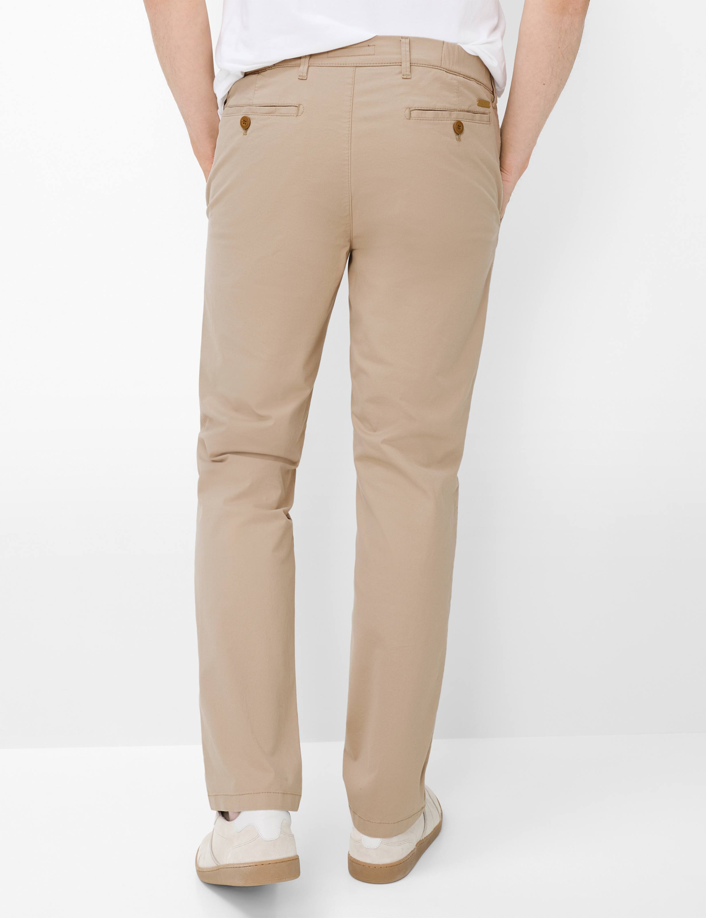 Thumbnail - Eurex by Brax Herren Flatfronthose Style THILO BEIGE, Beige, Gr. 52