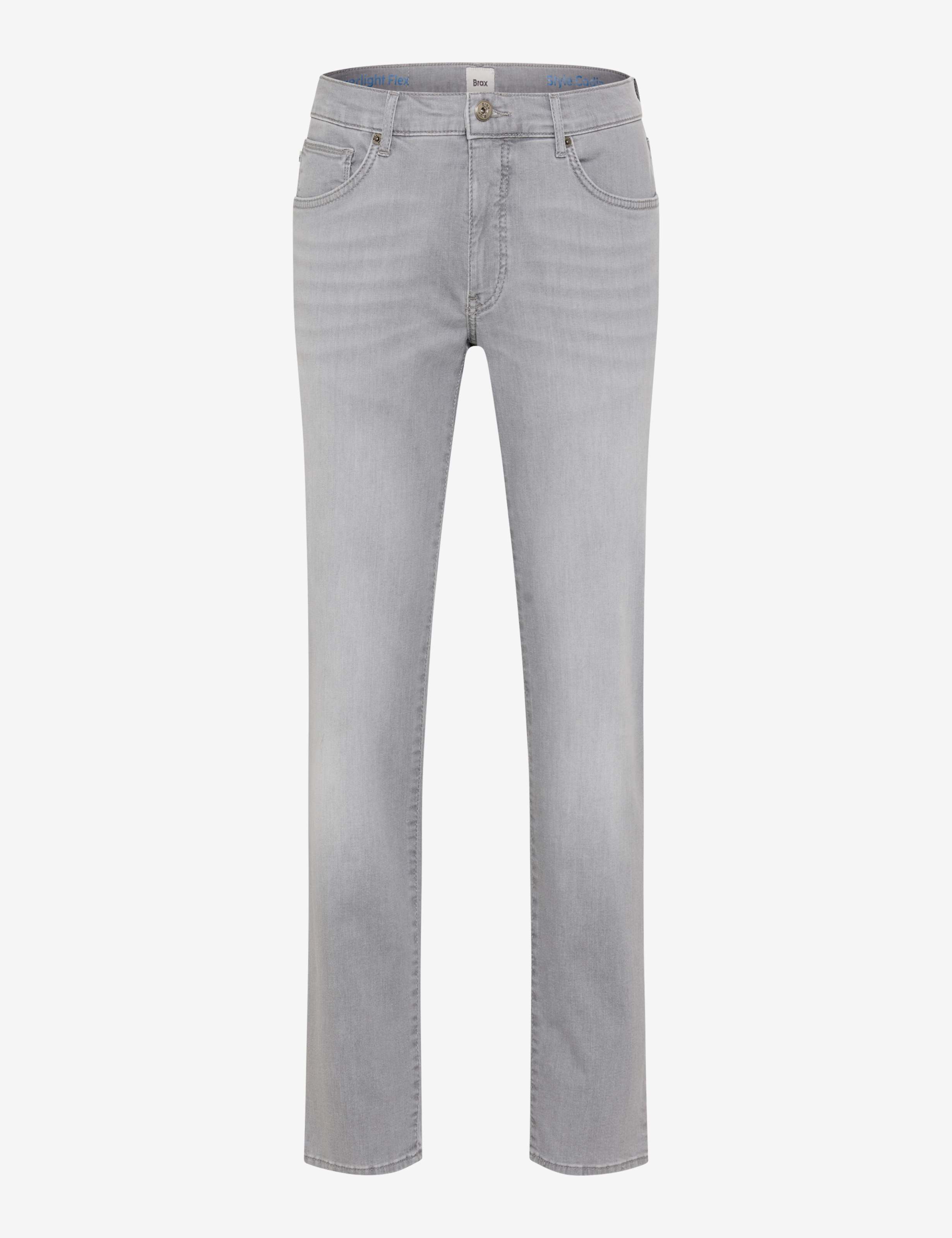 Homme Style CADIZ Denim Gris Moyen Straight Fit Détourage avant