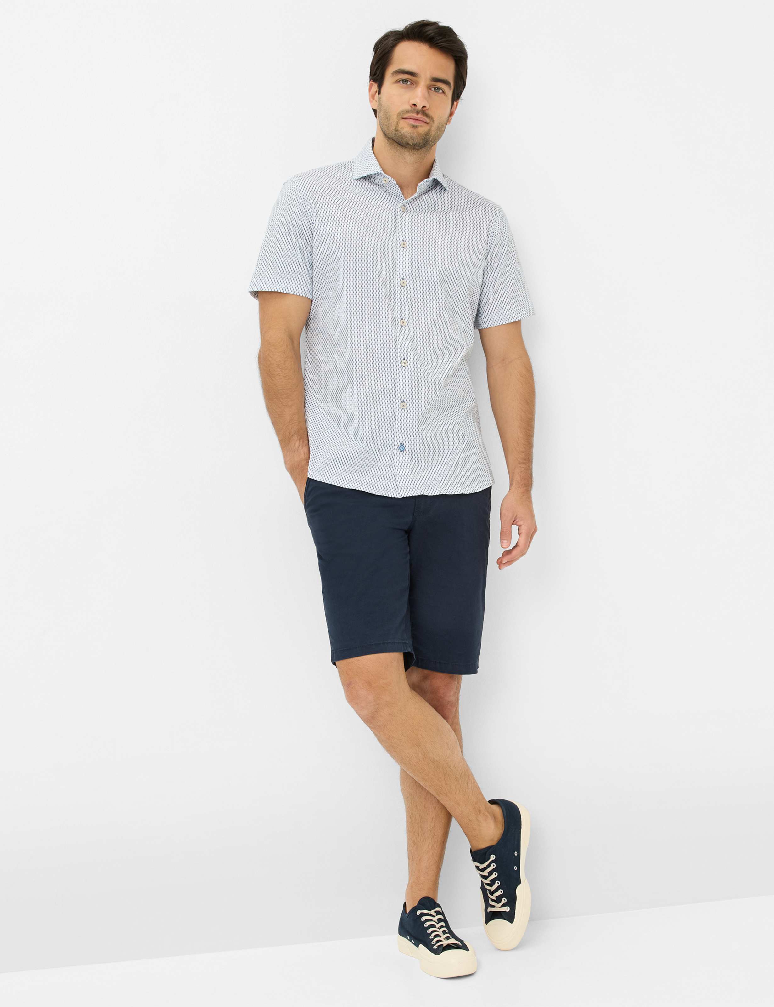 Heren Style HARDY Lichtblauw  Model outfit
