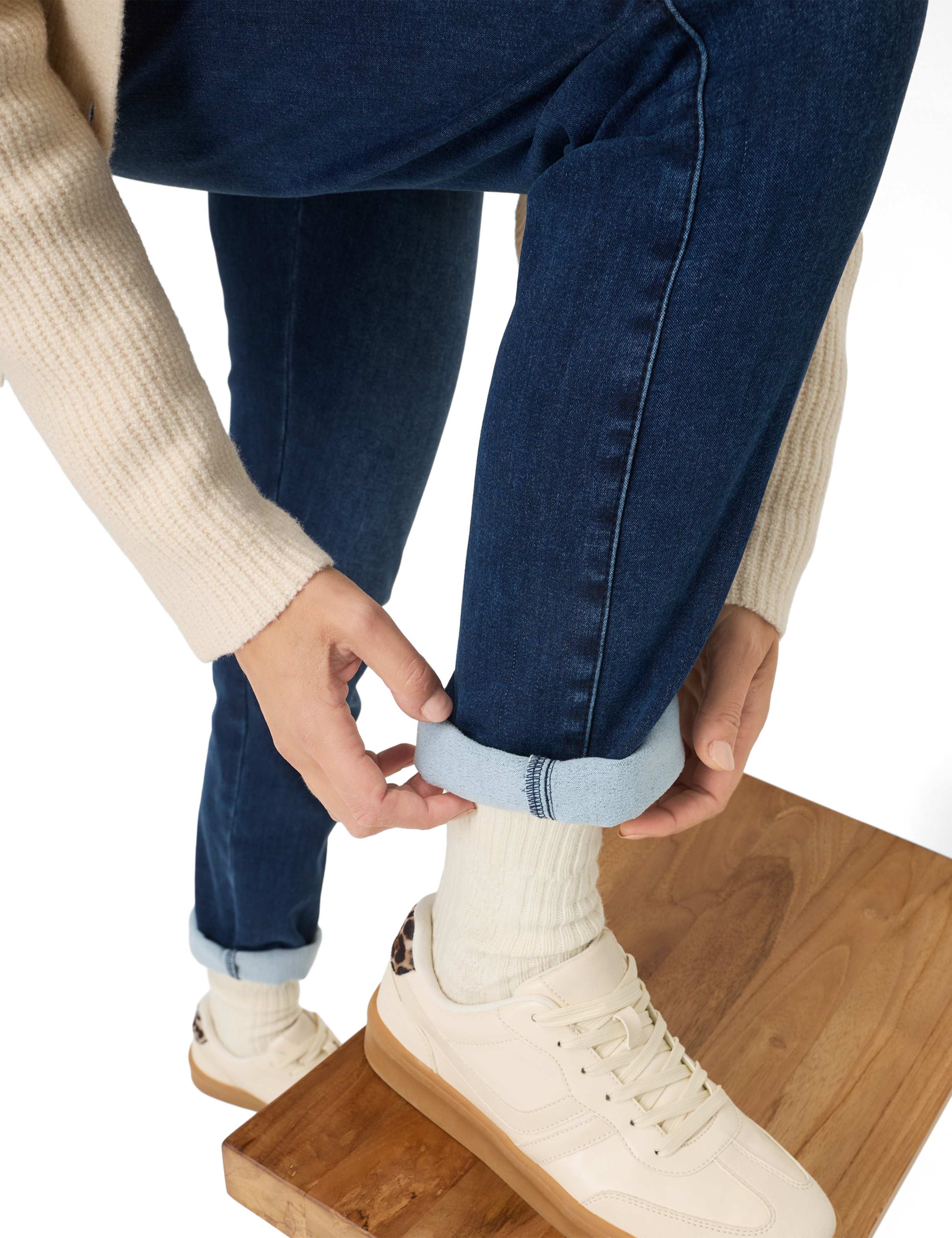 Damen Style MARY Denim Blau Regular Fit Detail 1