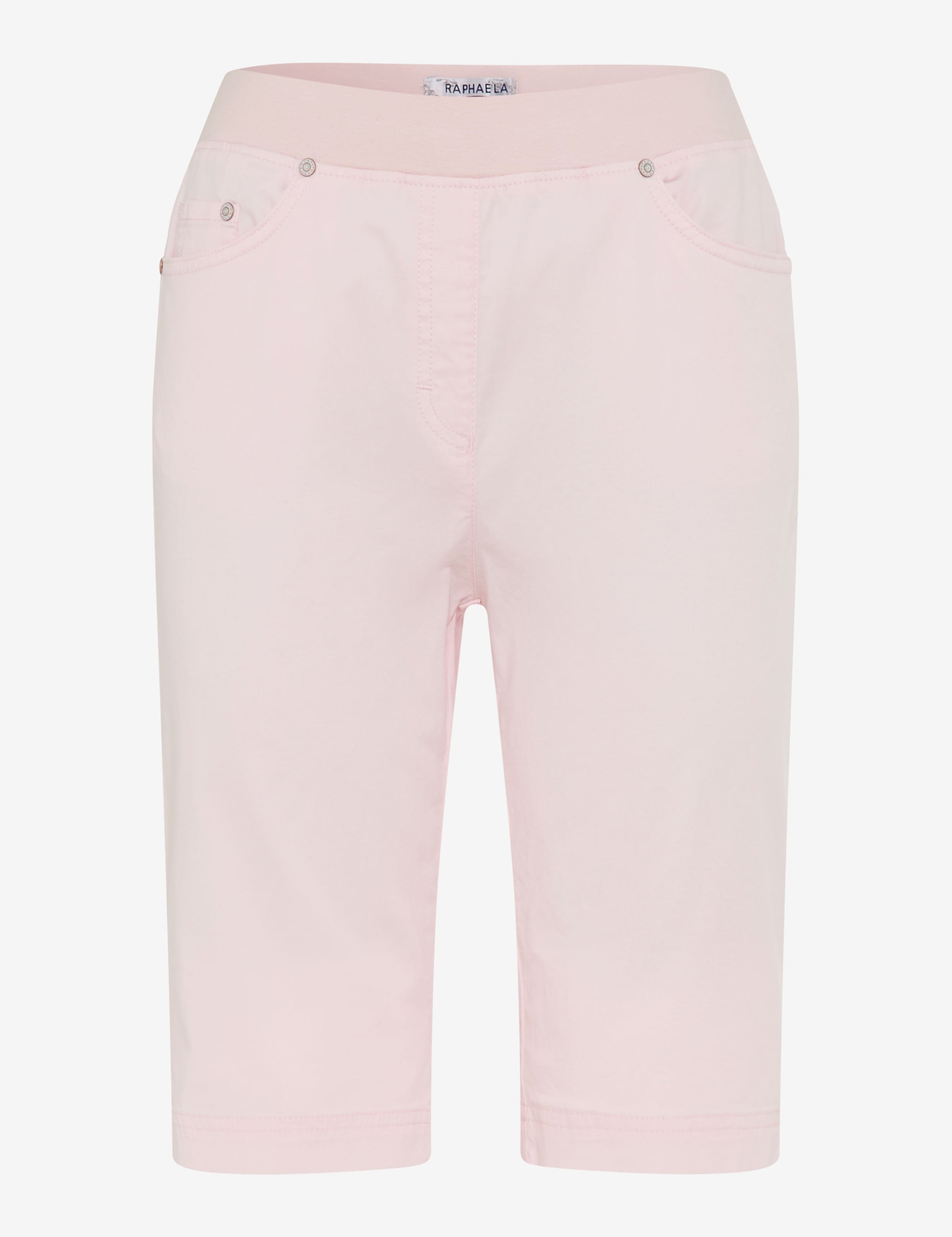 Femme Style PAMINA BERMUDA Rouge Clair Slim Fit Détourage avant