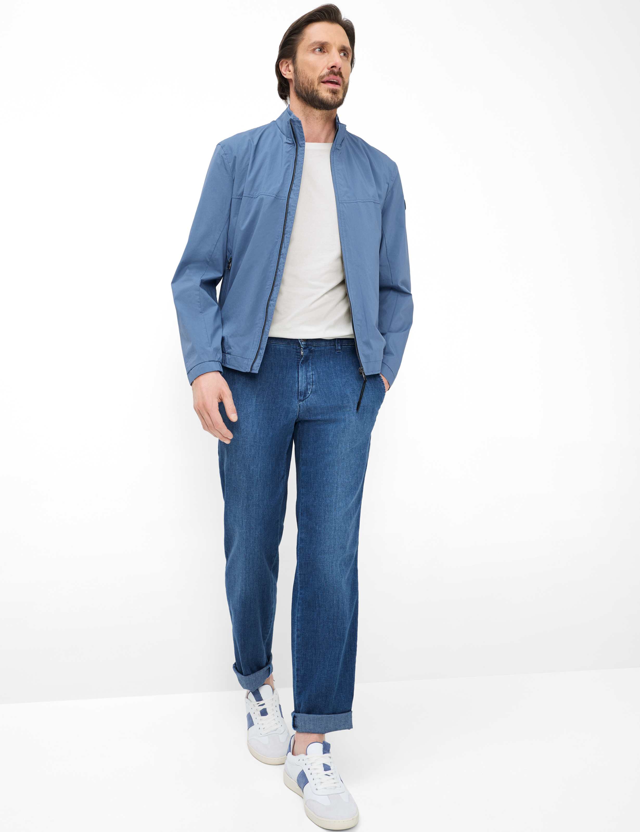 Homme Style THILO Denim Bleu Regular Fit Tenue du mannequin