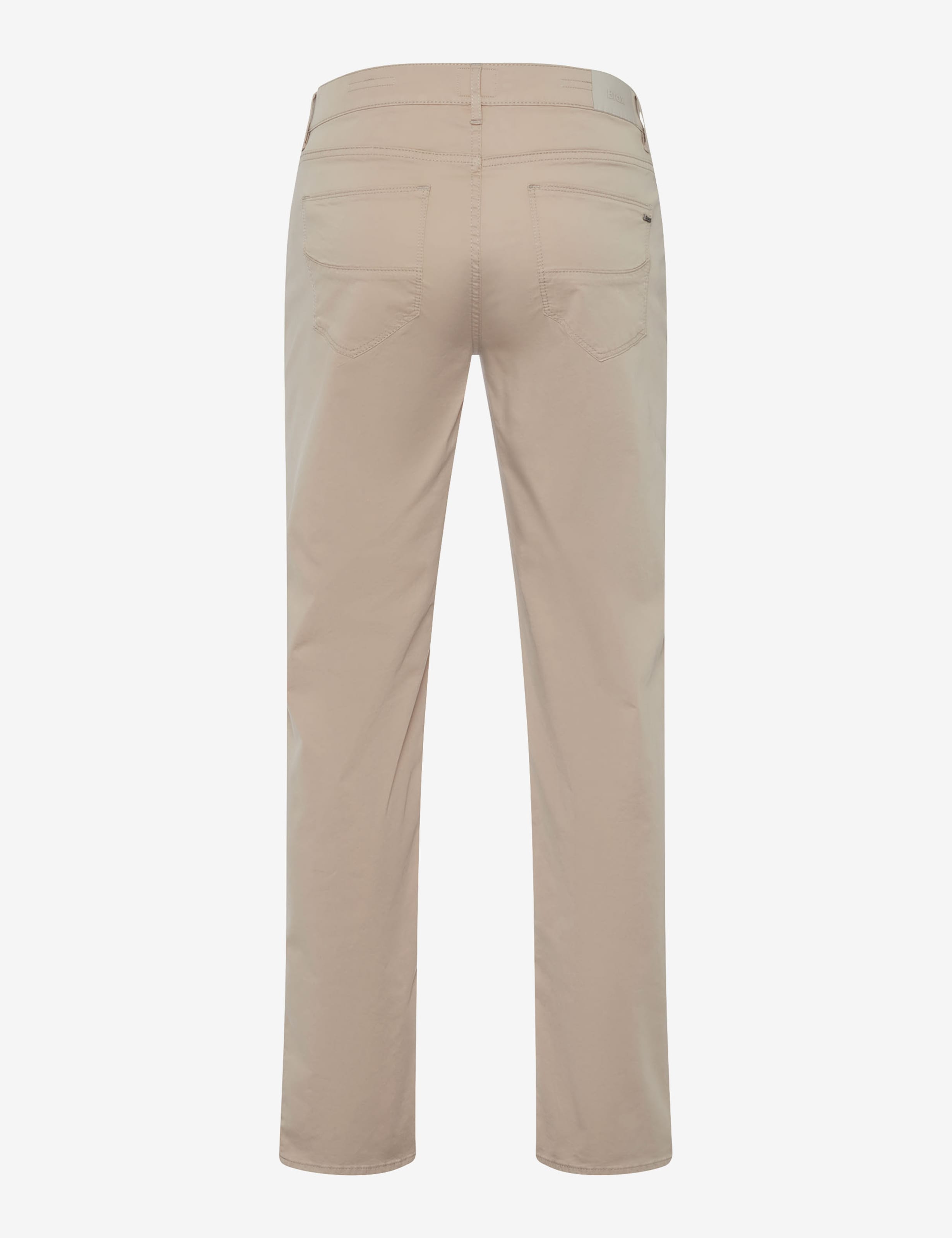 Heren Style CADIZ Beige Straight Fit Beel achterkant