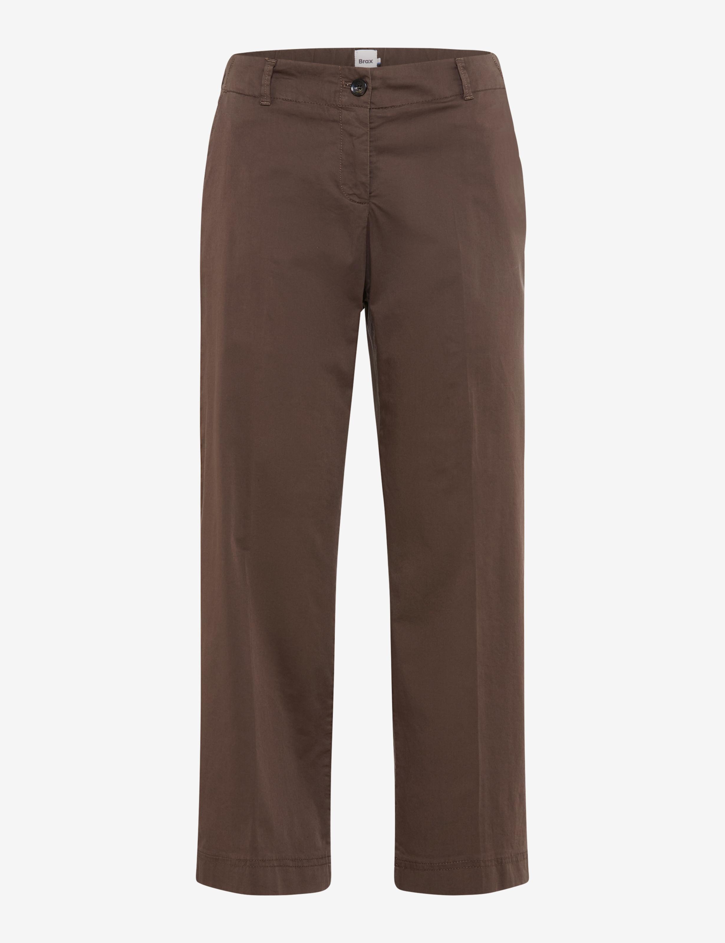 Women Style MAINE S Dark Brown Wide Leg Stand-alone front view