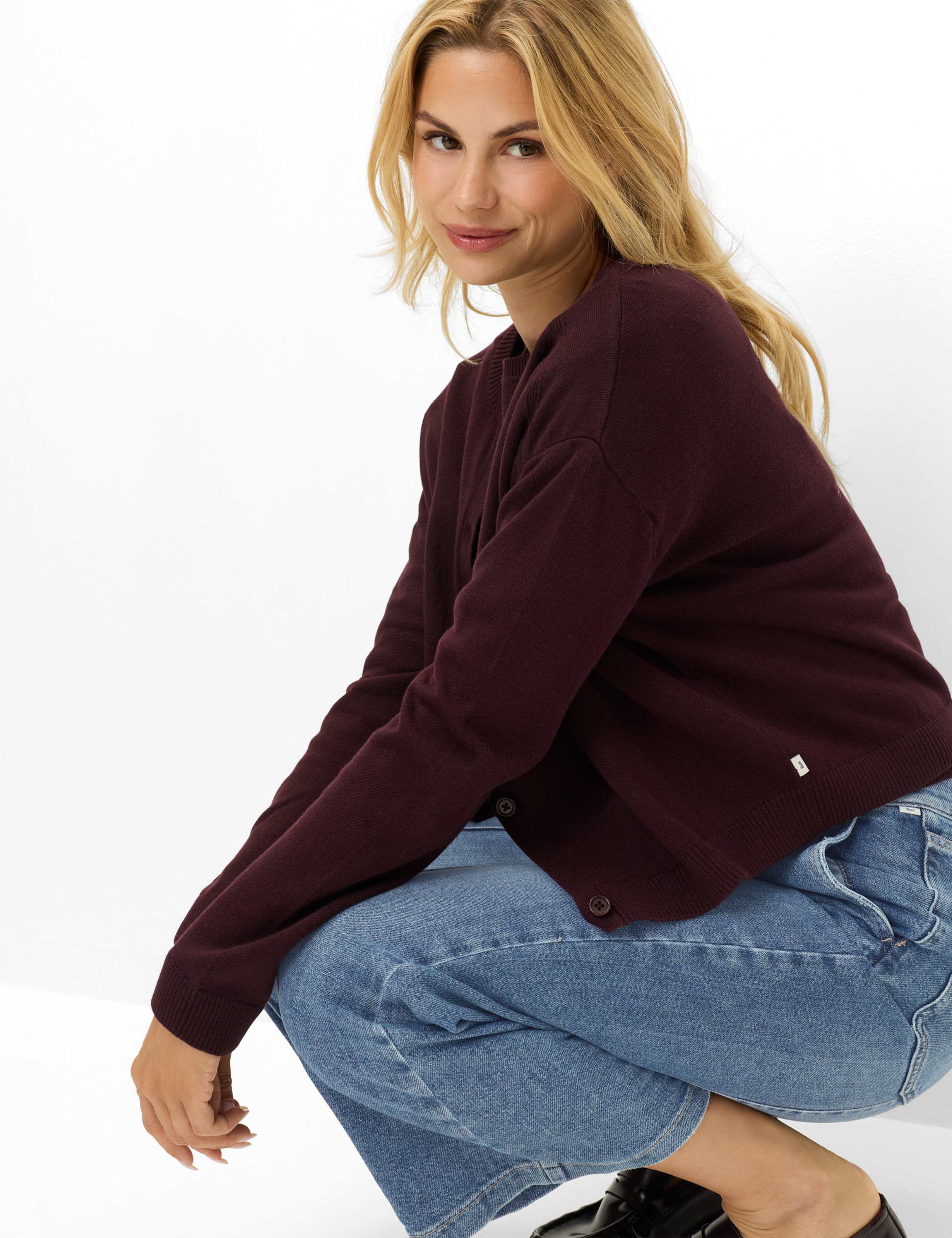 Paarse tinten, Dames, Style ANN, MODEL_FRONT_ISHOP