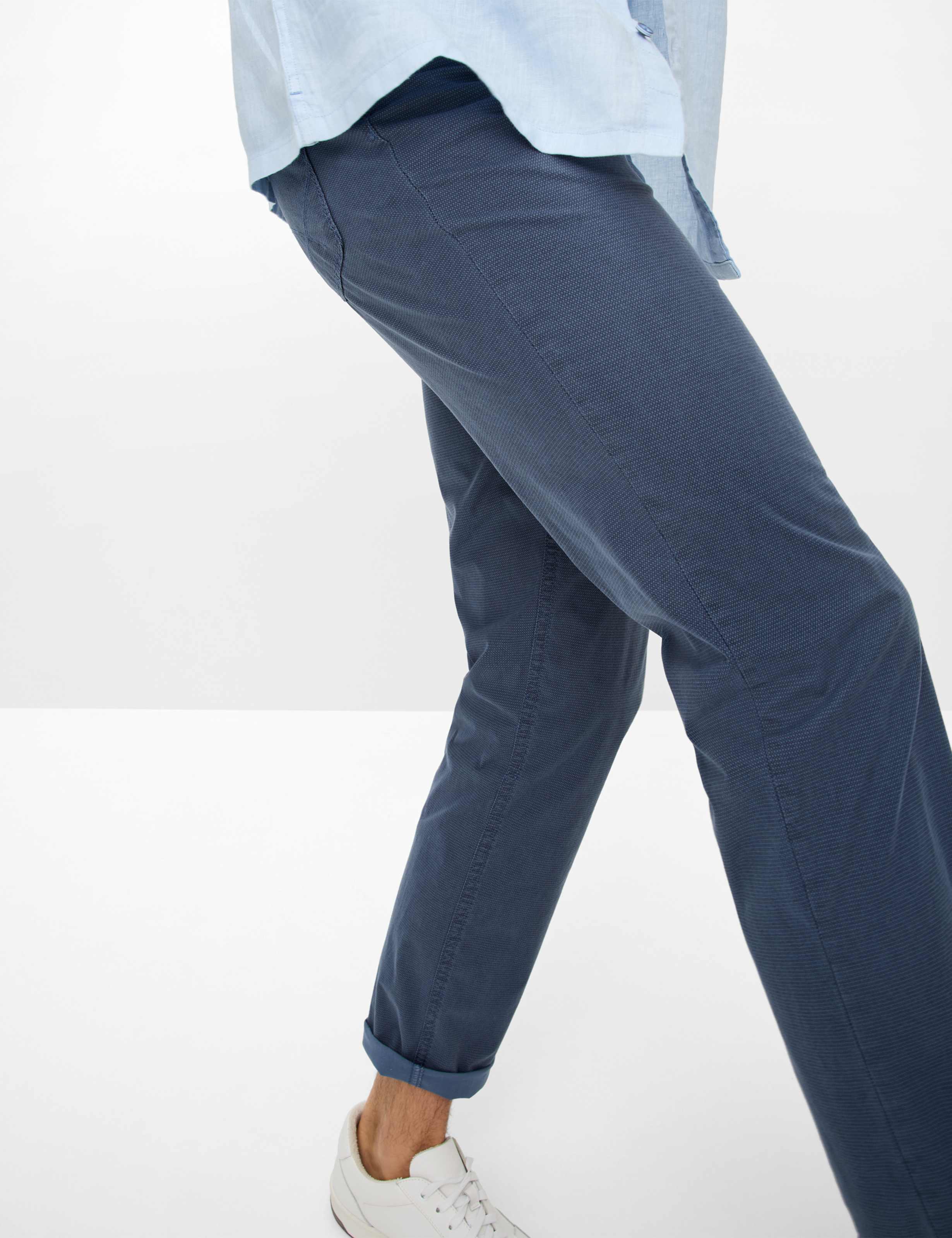 Herren Style COOPER Dunkelblau Regular Fit Detail 1