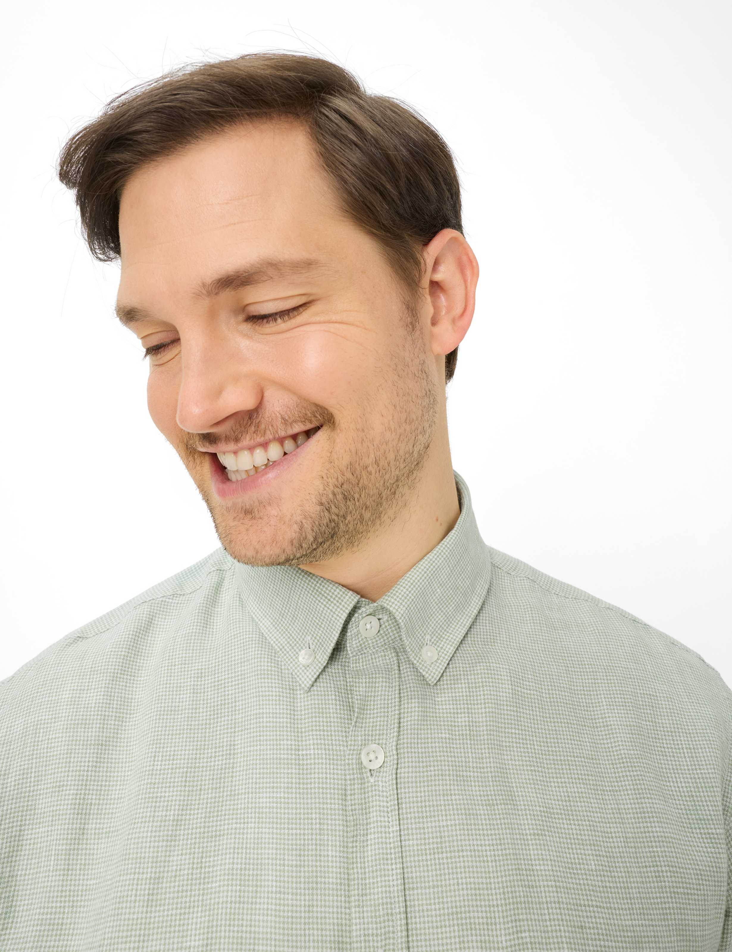 Heren Style DAN Lichtgroen  Detail 2