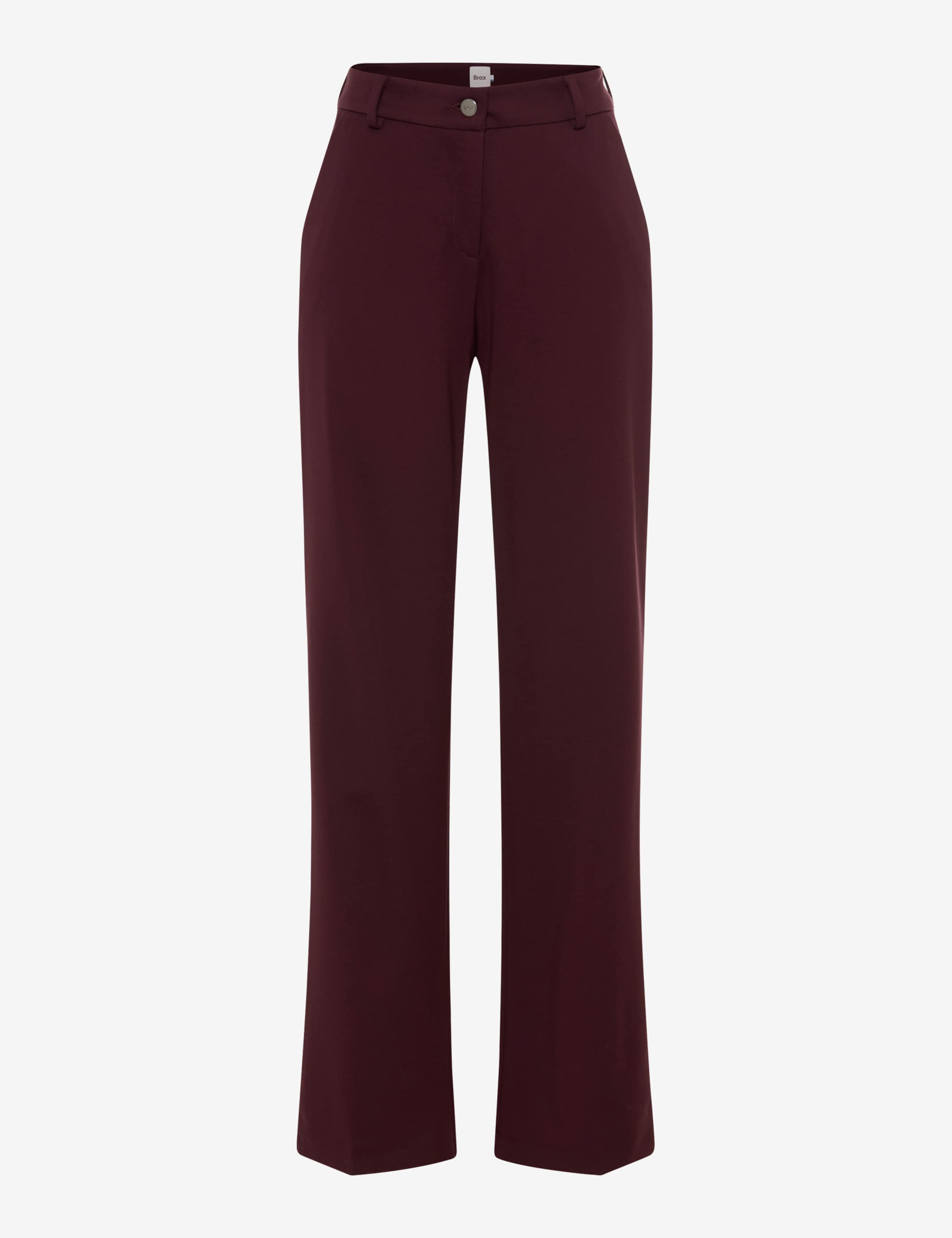 Dames Style MAINE Donkerpaars Wide Leg Beeld voorkant