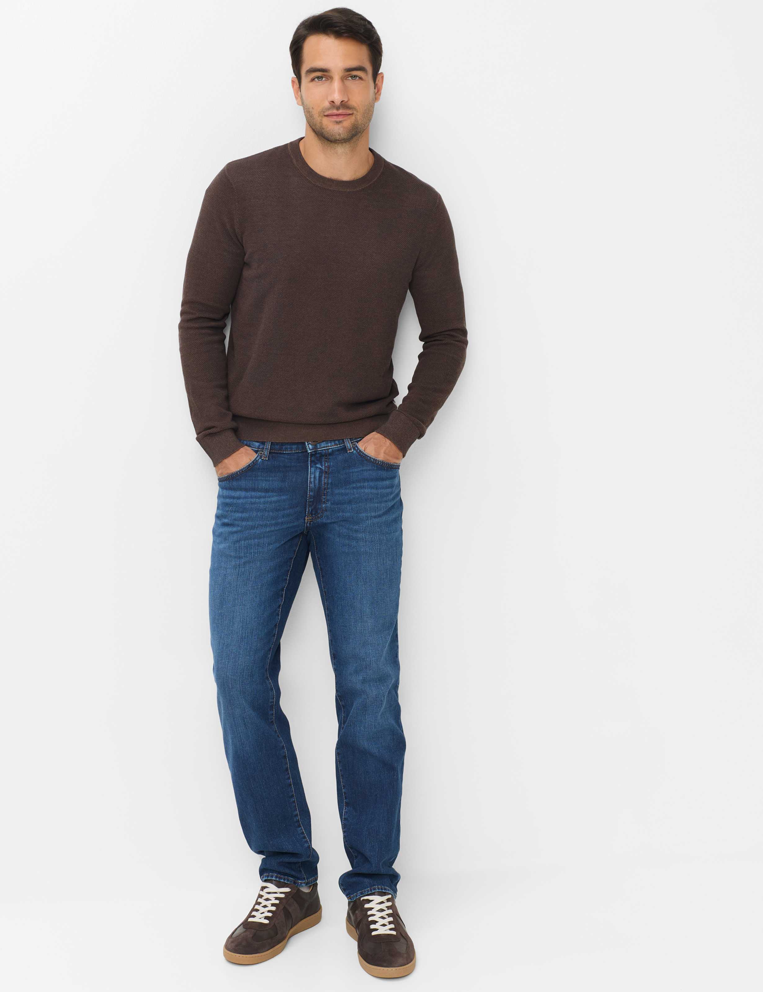 Men Style CADIZ Denim Blue Straight fit Model Outfit