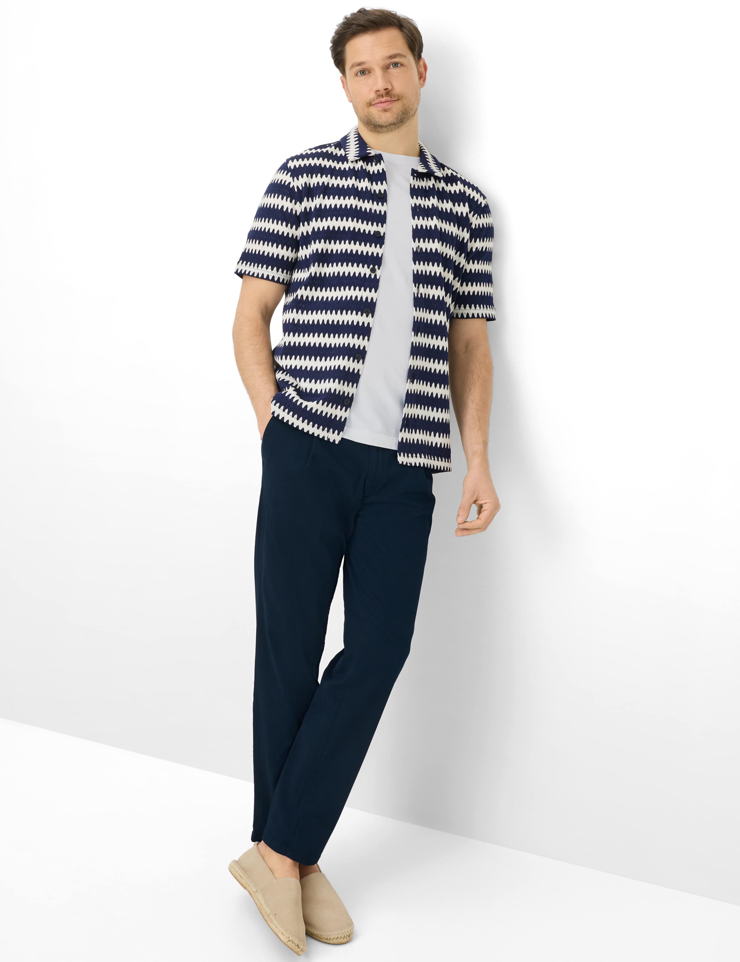 Herren Style PAJO Dunkelblau  Model Outfit