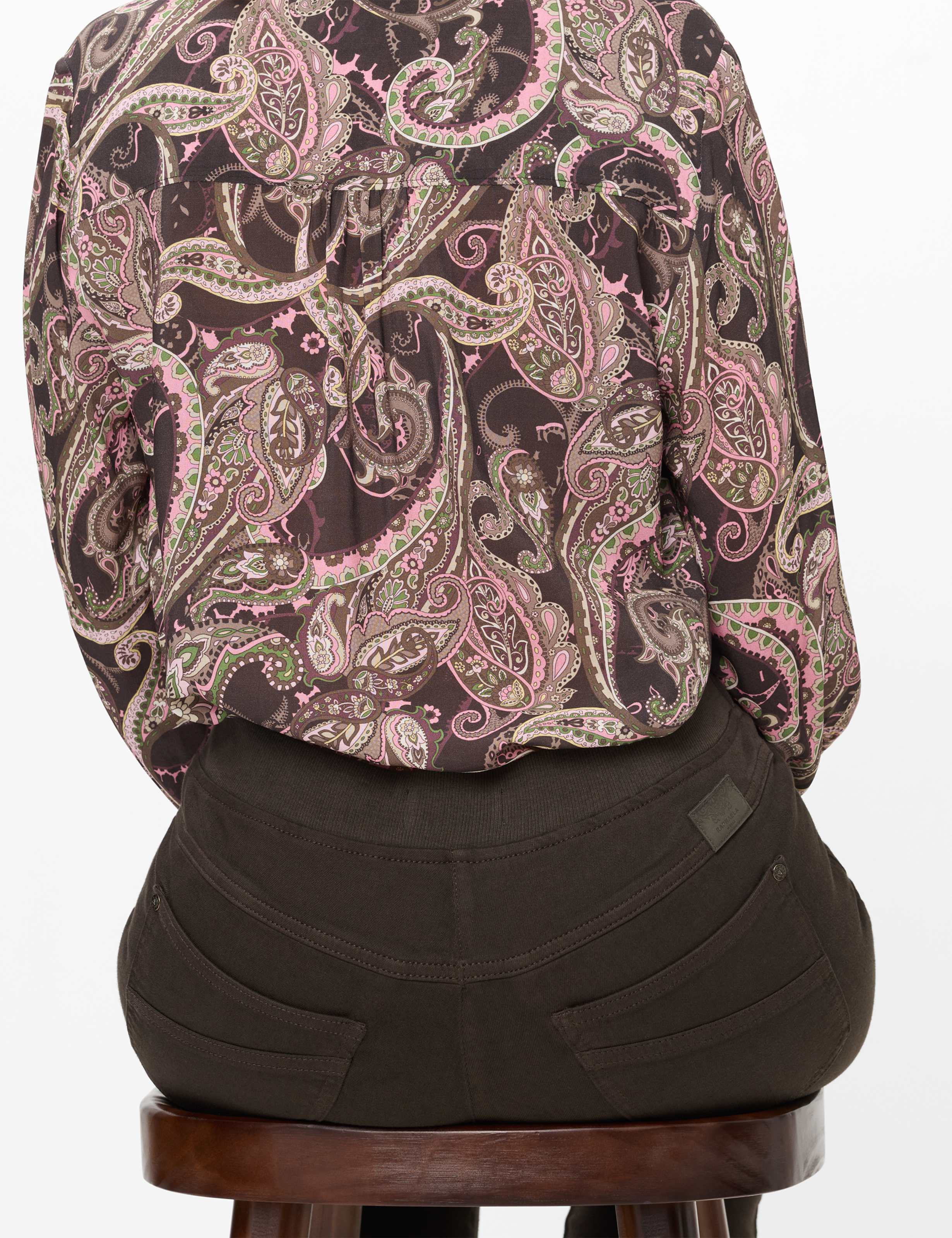 Damen Style PAMINA Denim Dunkelbraun  Detail 1