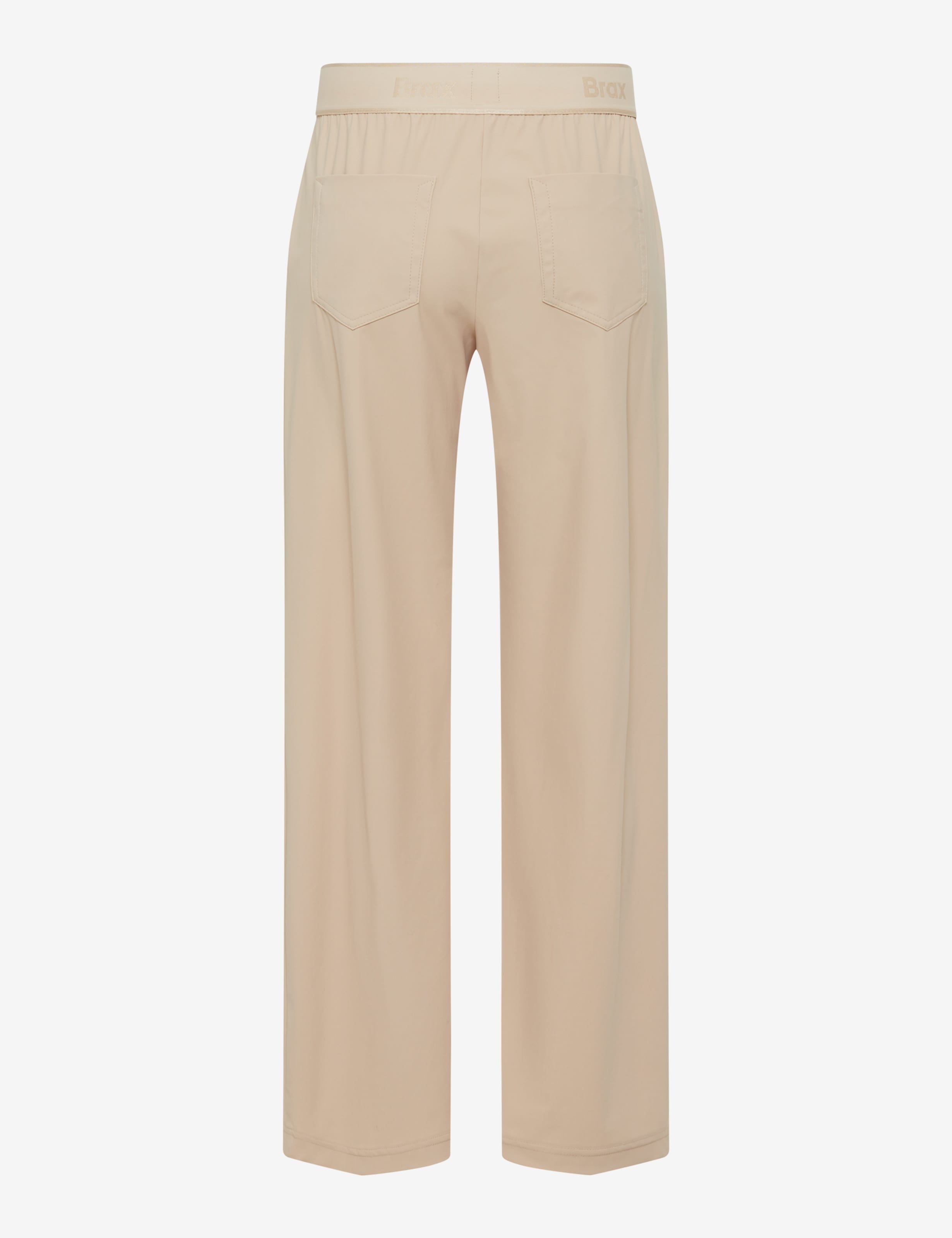 Women Style MAINE Beige Wide Leg Stand-alone rear view