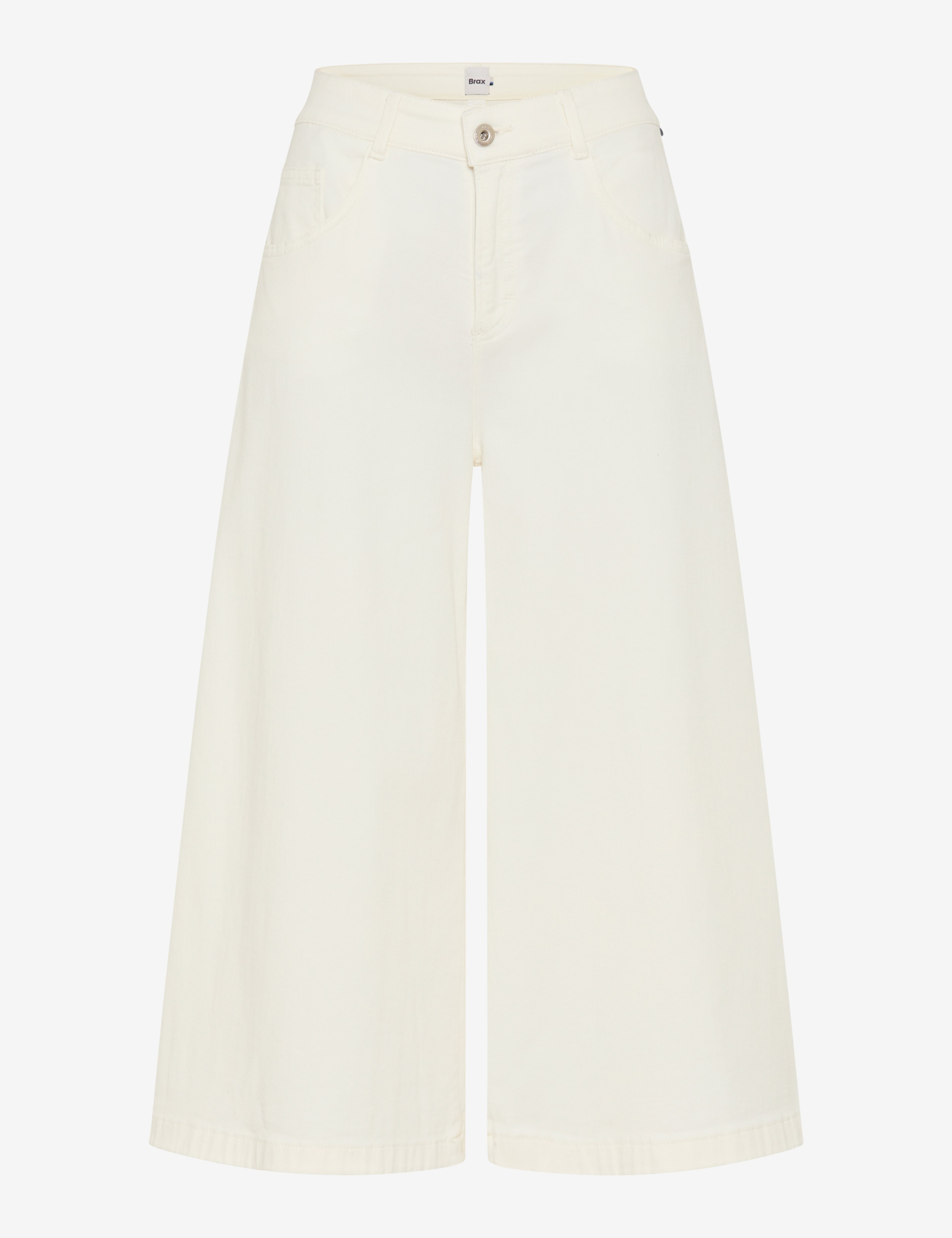 Women Style MELLI S Cream White Wide Leg Stand-alone front view