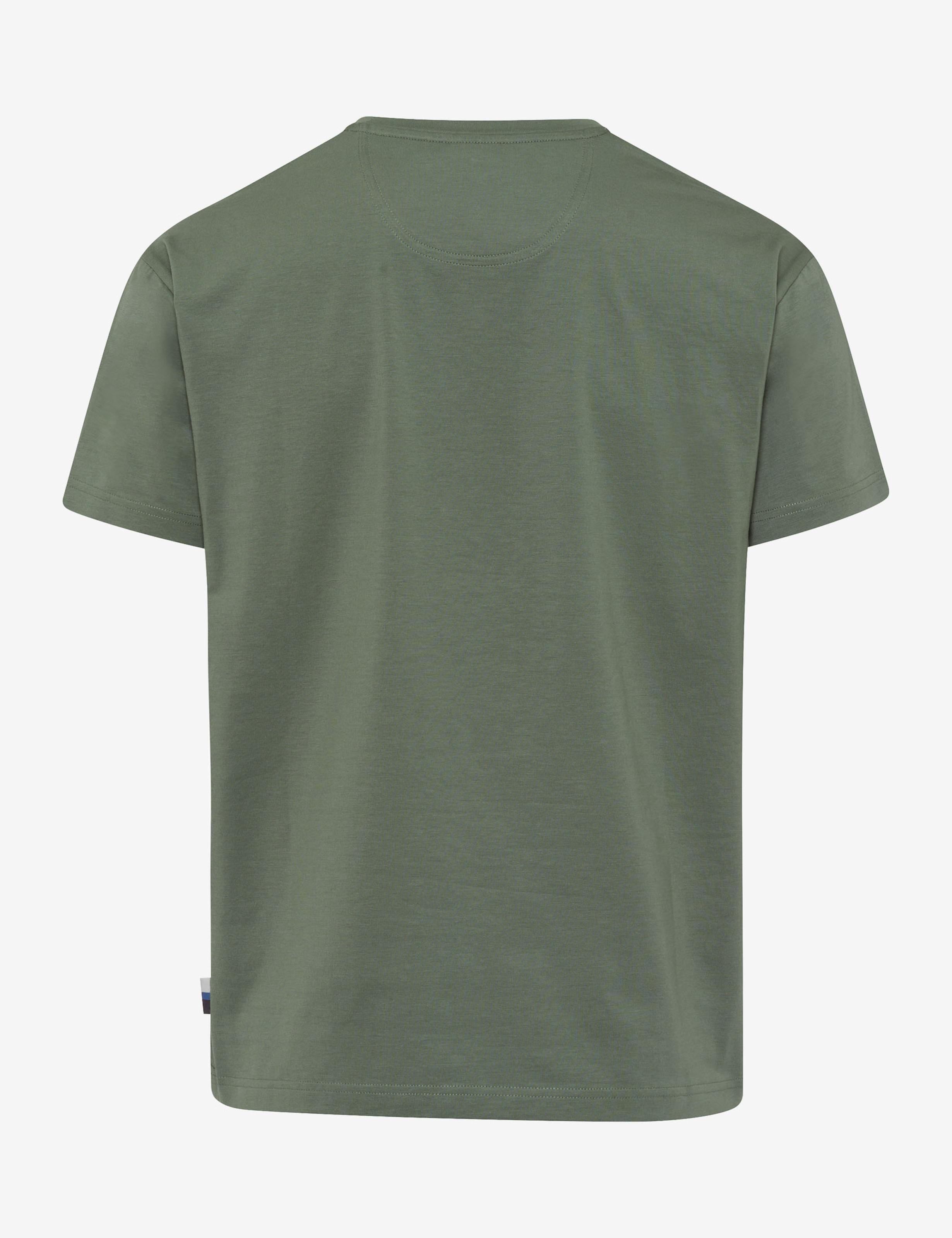 Herren Style TED Grün  Freisteller Rueck