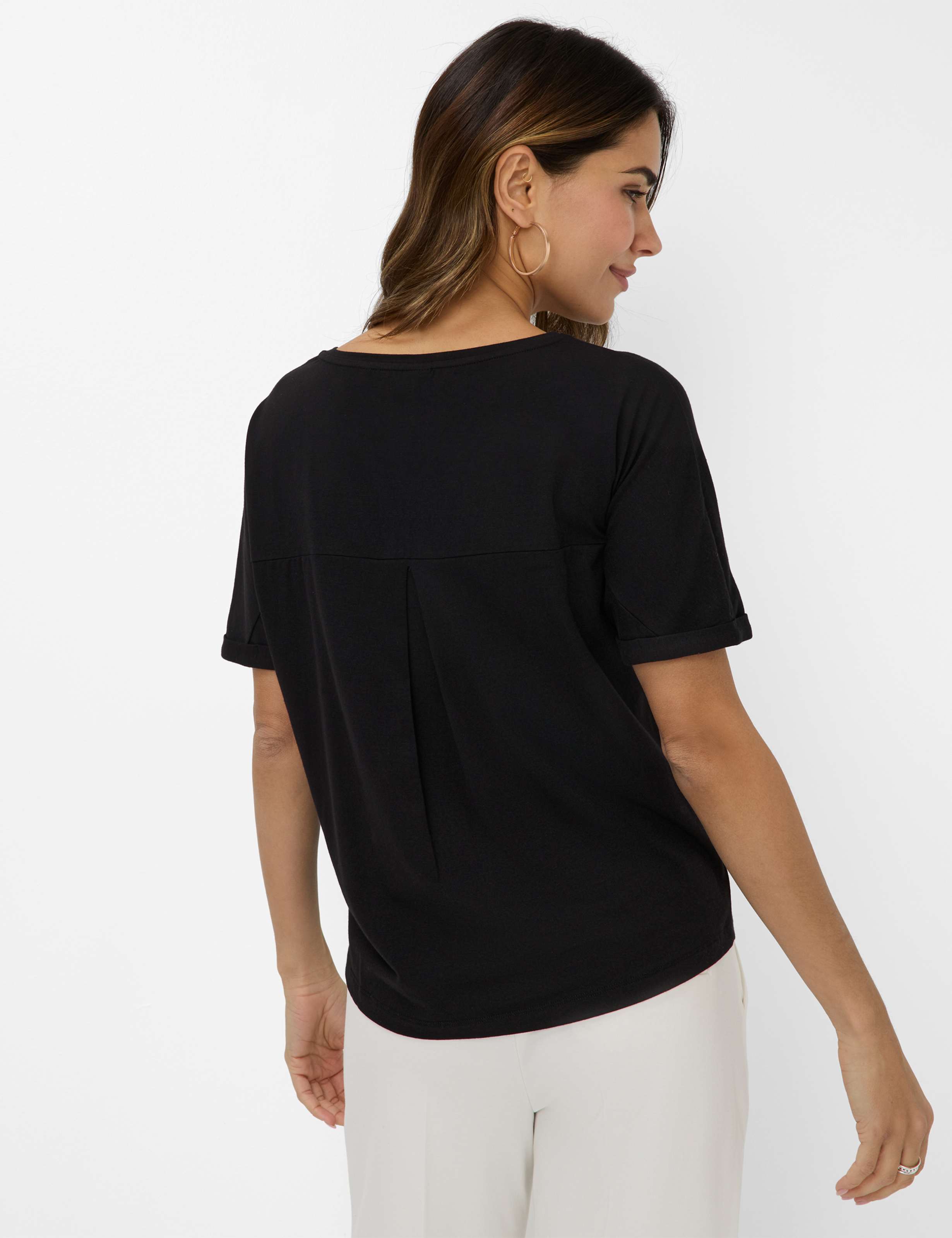 Damen Style CAELEN Schwarz  Model Rueck