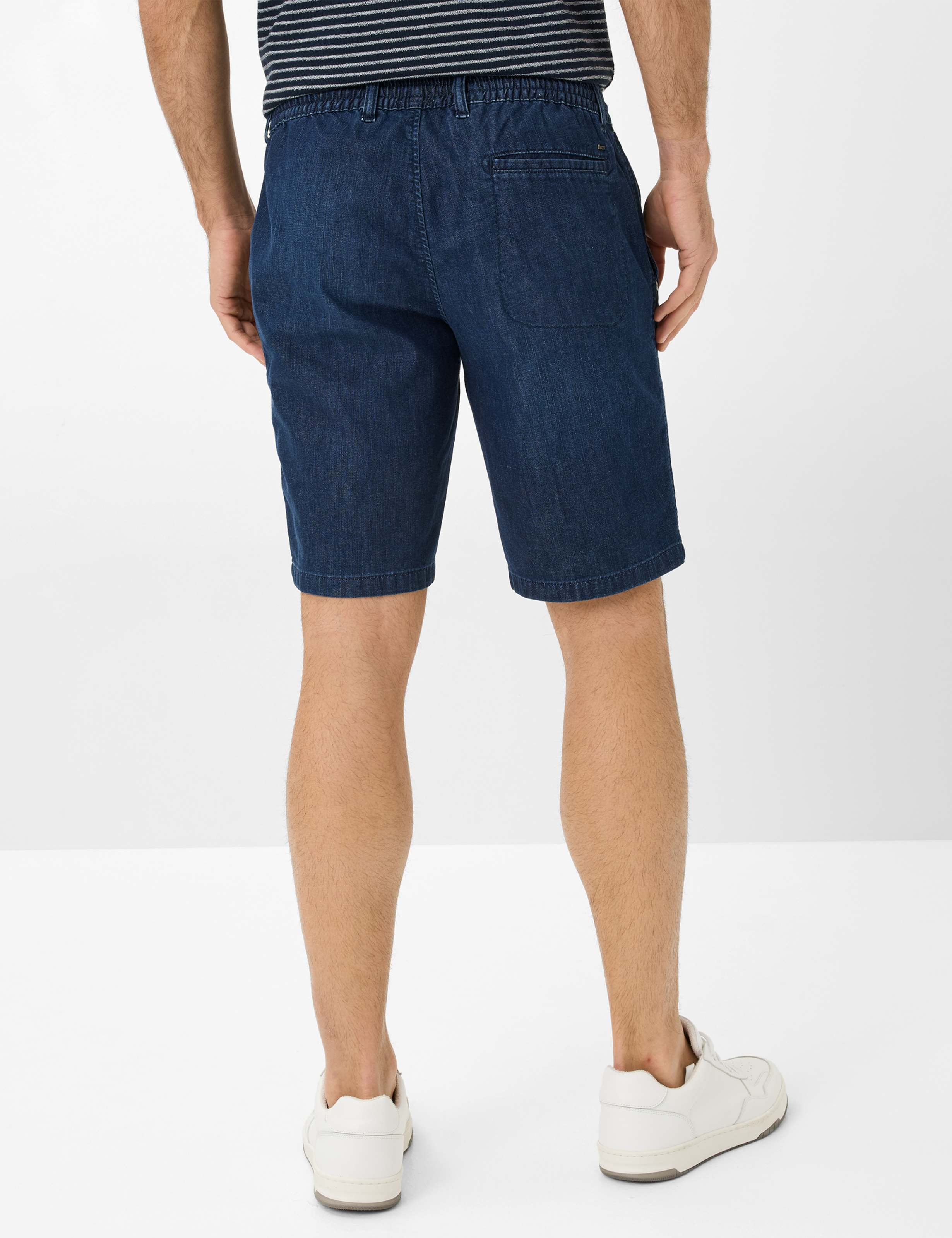 Homme Style BALU Denim Bleu Modern Fit Dos mannequin
