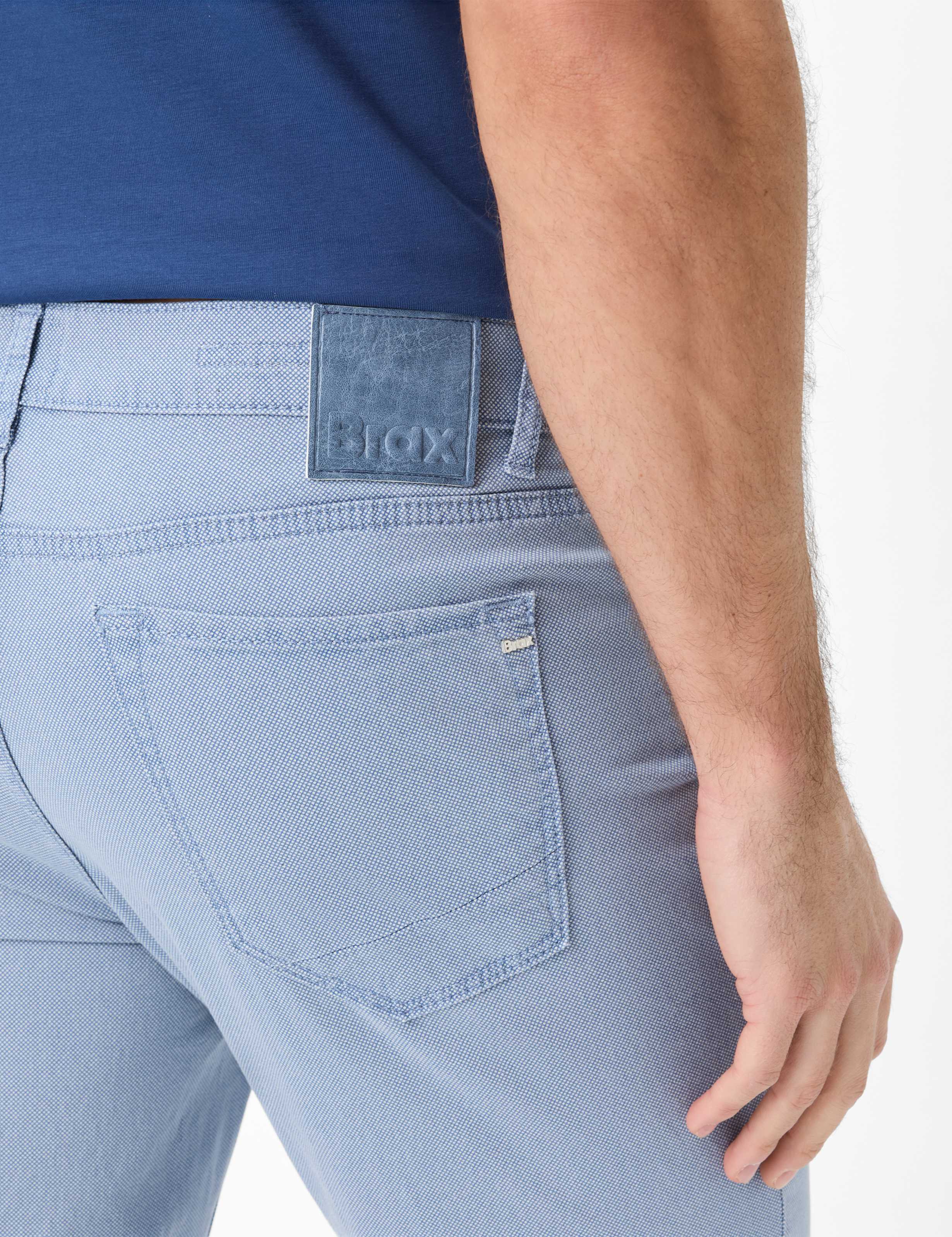 Heren Style CHUCK Lichtblauw Modern Fit Detail 2