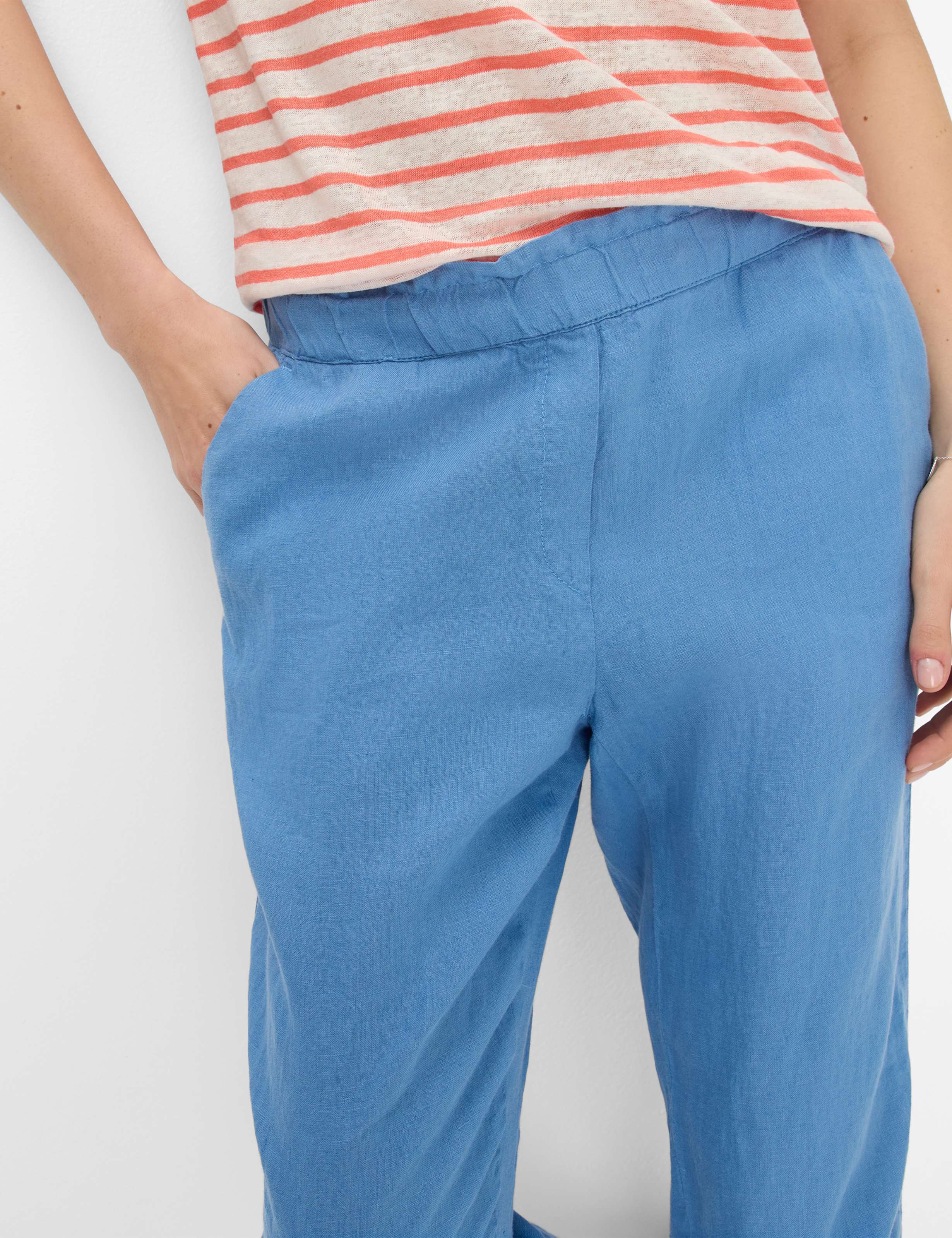 Damen Style MONA S Blau Relaxed Fit Detail 2