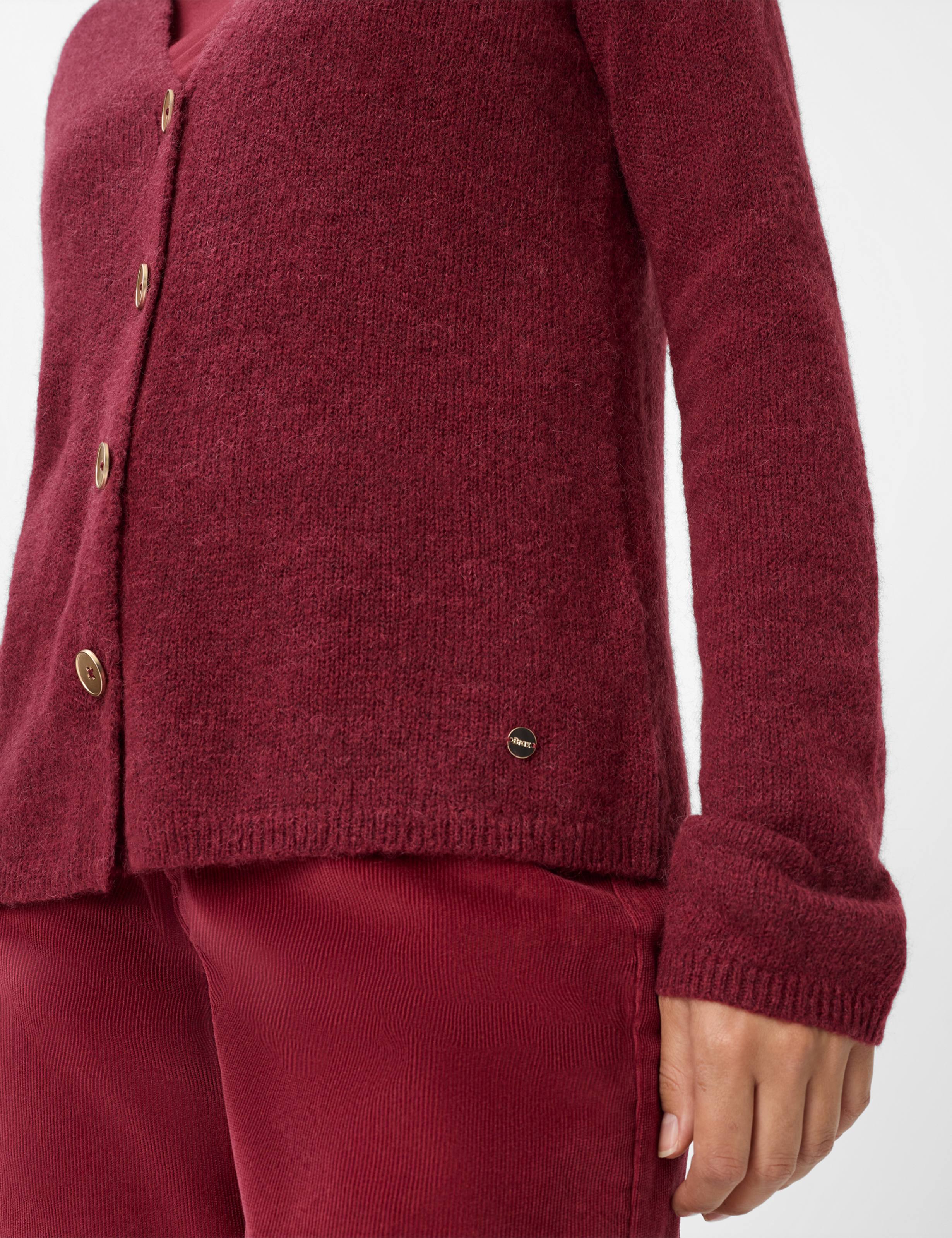 Femme Style ALICIA Rouge Foncé  Détail 2