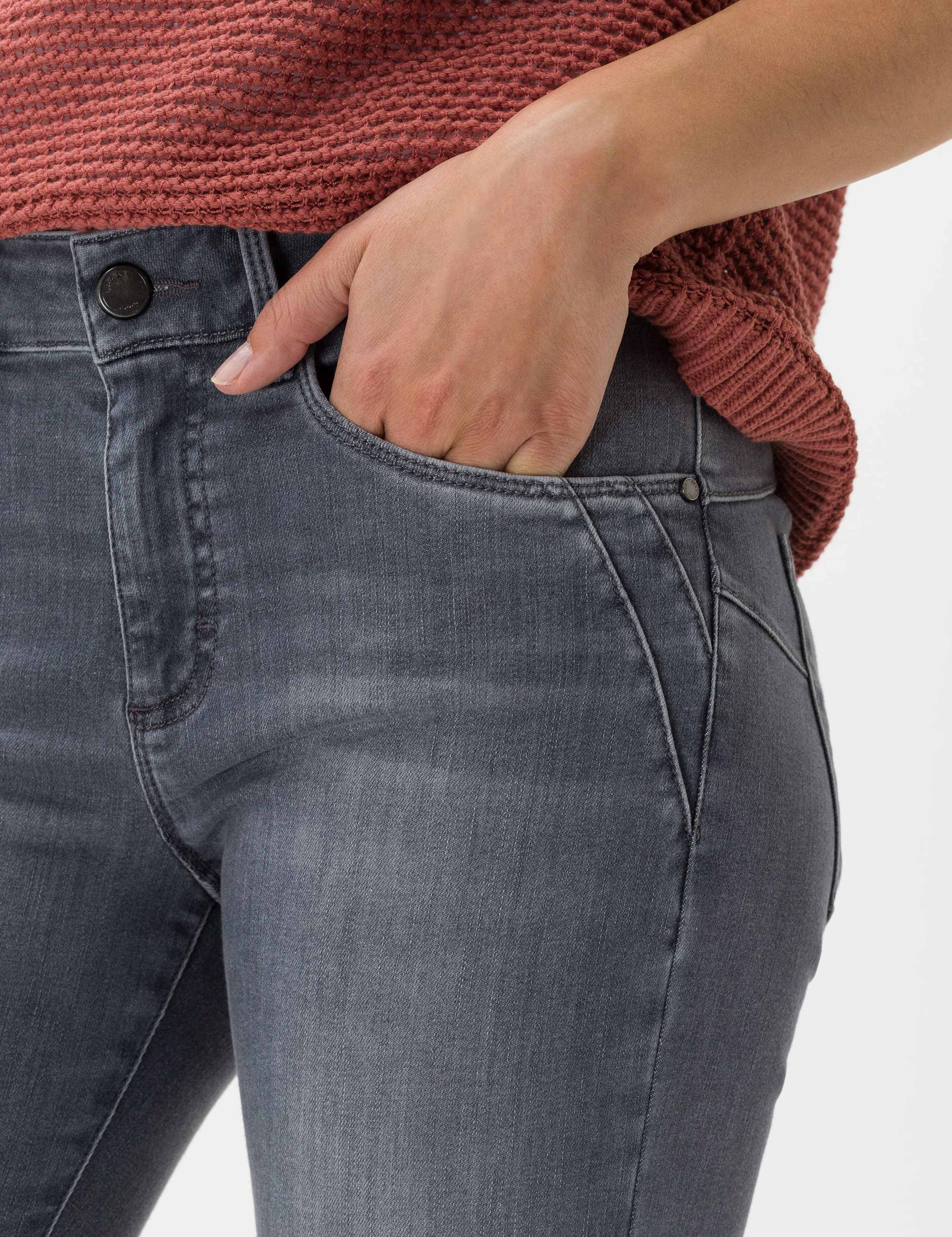 Damen Style ANA Denim Grau Skinny Fit Detail 2