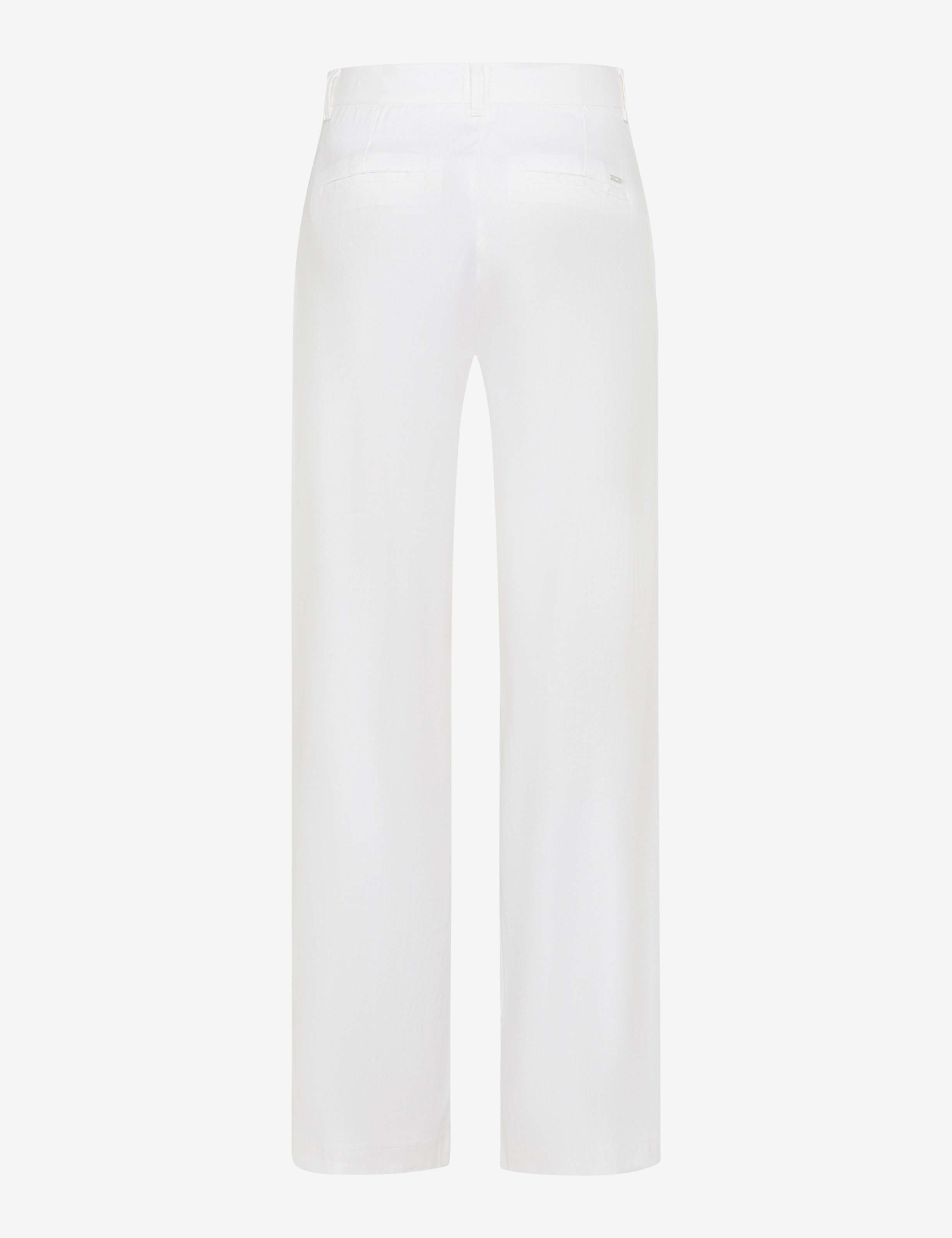 Femme Style MAINE Blanc Wide Leg Détourage arrière