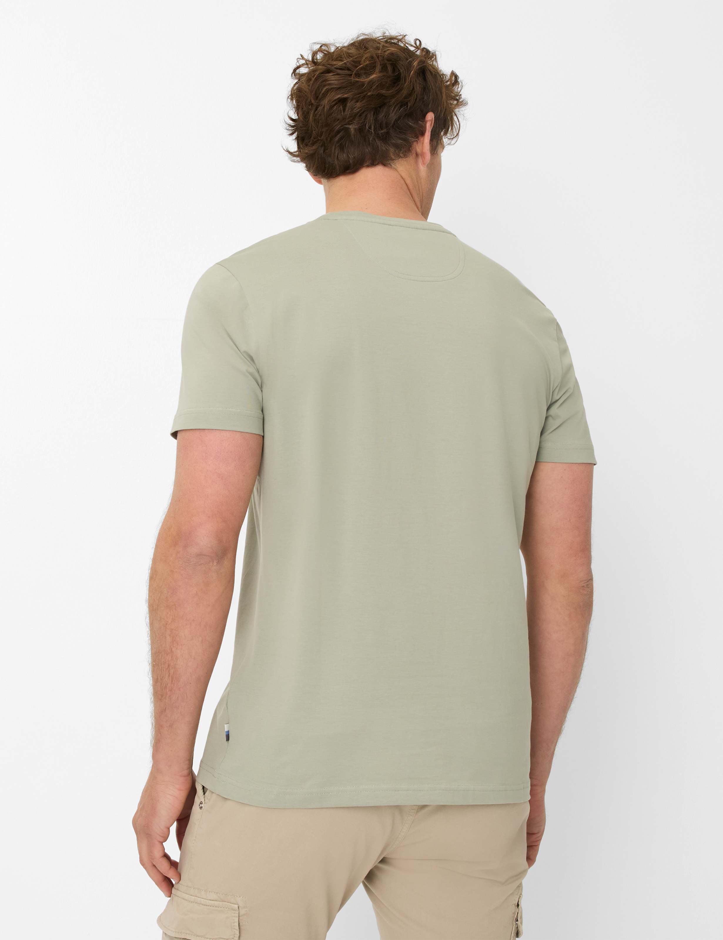 Herre Style TED Lysgrøn  Model ryg